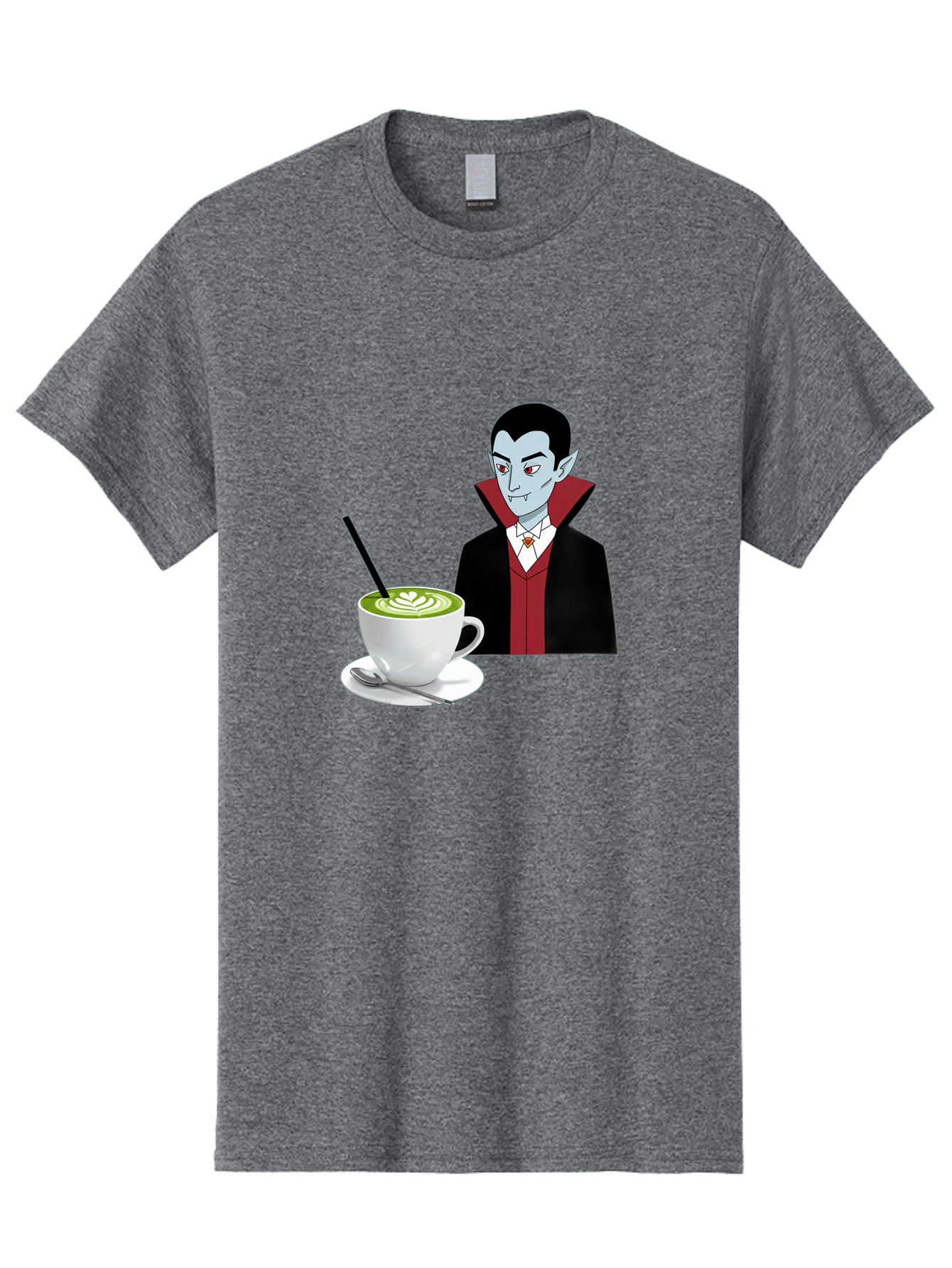 Vampire-Drinking-Coffee Men'S Graphic Tee, 100% Cotton, Comfortable Casual Summer Wear, Machine Washable, Vintage Camera, Old Camera, Antique Camera, Black Camera, Classic Photography, Photography Equipment, Nostalgic Device, Film Camera, Ban894 6