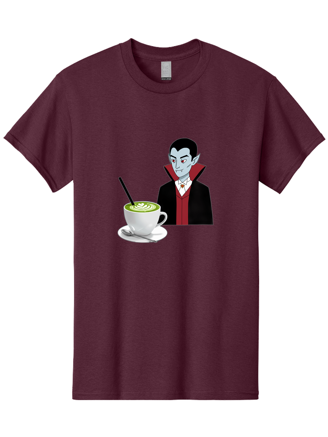 Vampire-Drinking-Coffee Men'S Graphic Tee, 100% Cotton, Comfortable Casual Summer Wear, Machine Washable, Vintage Camera, Old Camera, Antique Camera, Black Camera, Classic Photography, Photography Equipment, Nostalgic Device, Film Camera, Ban894 4