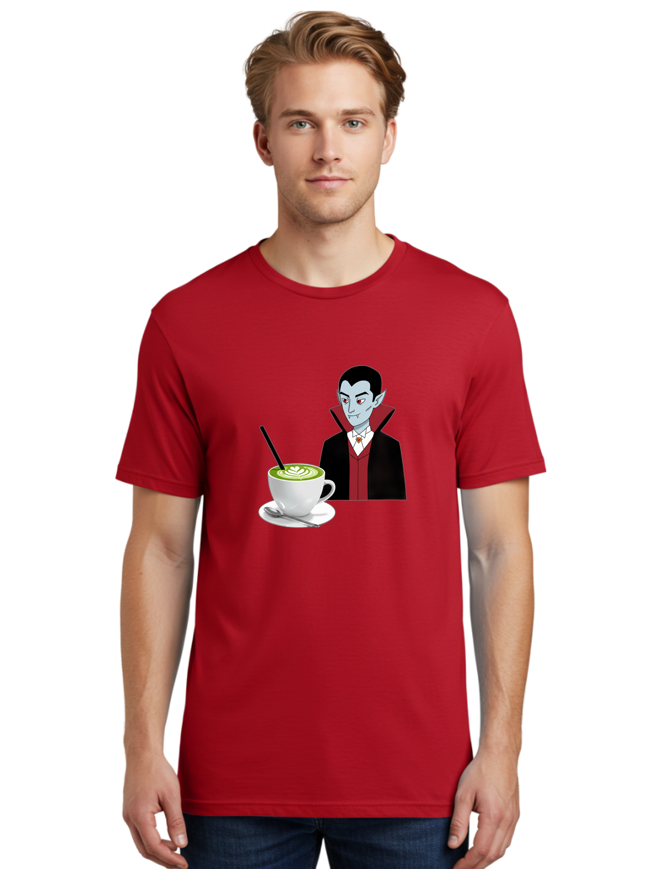 Vampire-Drinking-Coffee Men'S Graphic Tee, 100% Cotton, Comfortable Casual Summer Wear, Machine Washable, Vintage Camera, Old Camera, Antique Camera, Black Camera, Classic Photography, Photography Equipment, Nostalgic Device, Film Camera, Ban894 30