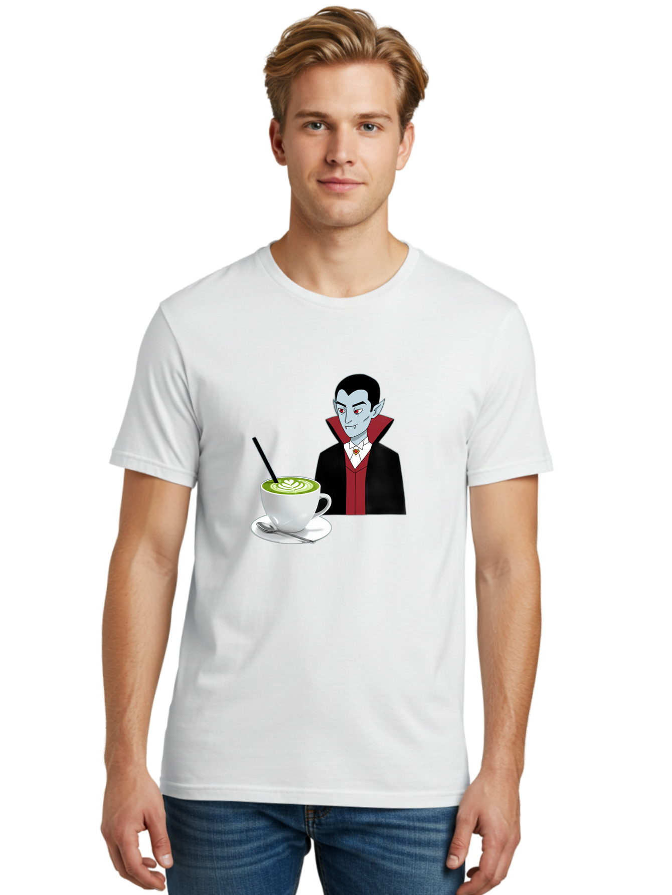 Vampire-Drinking-Coffee Men'S Graphic Tee, 100% Cotton, Comfortable Casual Summer Wear, Machine Washable, Vintage Camera, Old Camera, Antique Camera, Black Camera, Classic Photography, Photography Equipment, Nostalgic Device, Film Camera, Ban894 24