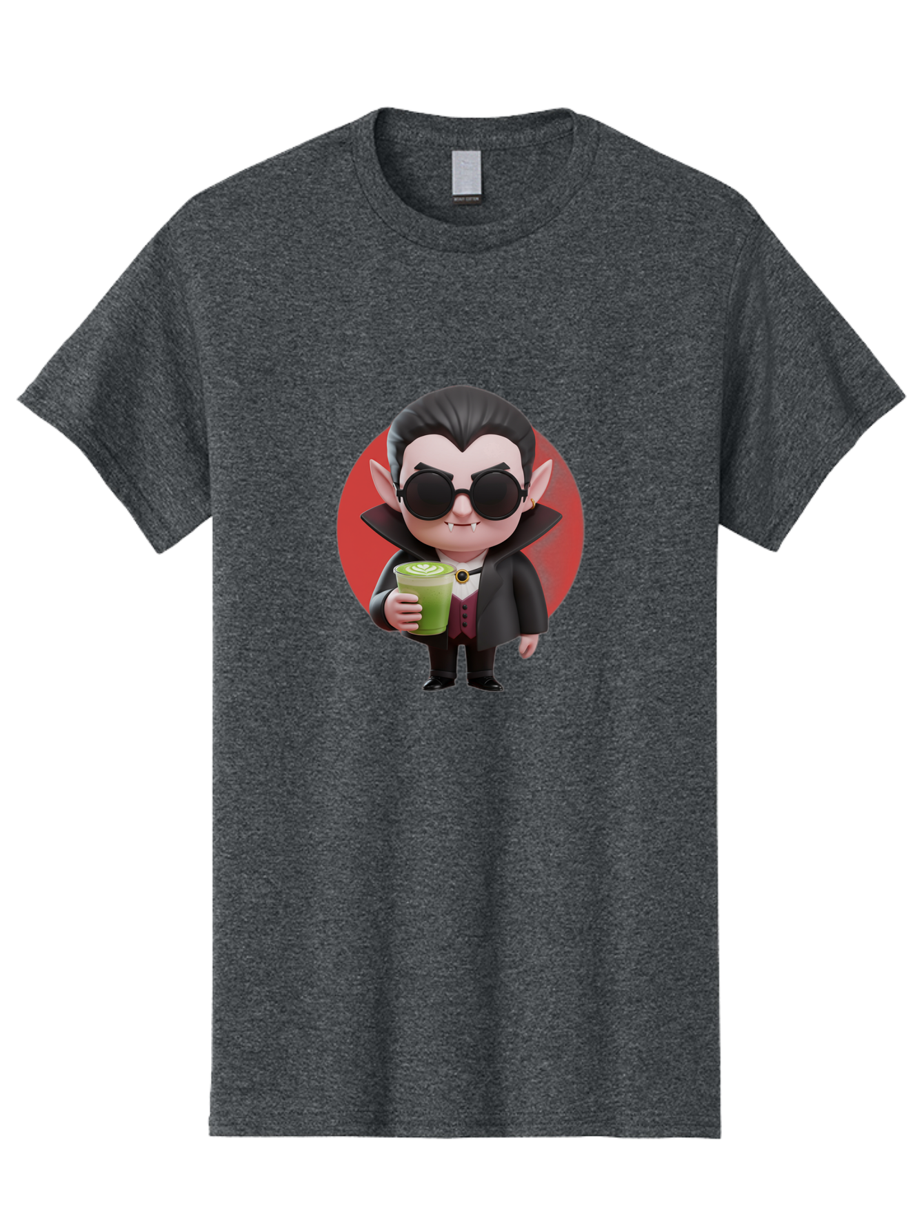 Vampire-Drinking-Matcha Men'S Graphic Tee, 100% Cotton, Comfortable Casual Summer Wear, Machine Washable, Vintage Camera, Old Camera, Antique Camera, Black Camera, Classic Photography, Photography Equipment, Nostalgic Device, Film Camera, Ban900 4