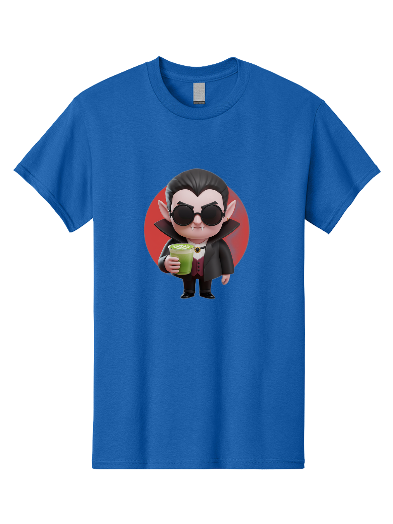 Vampire-Drinking-Matcha Men'S Graphic Tee, 100% Cotton, Comfortable Casual Summer Wear, Machine Washable, Vintage Camera, Old Camera, Antique Camera, Black Camera, Classic Photography, Photography Equipment, Nostalgic Device, Film Camera, Ban900