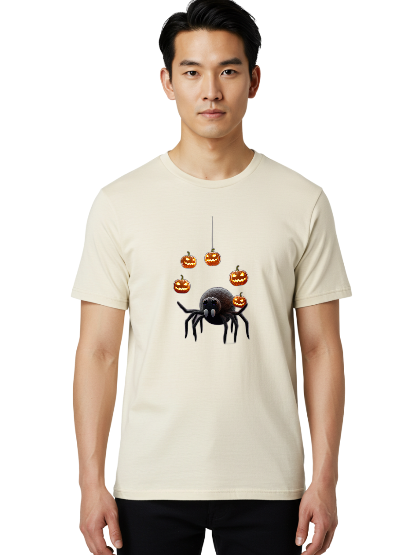 Vampire-Spider-With-Pumpkins Men'S Graphic Tee, 100% Cotton, Comfortable Casual Summer Wear, Machine Washable, Vintage Camera, Old Camera, Antique Camera, Black Camera, Classic Photography, Photography Equipment, Nostalgic Device, Film Camera, Ban902 30
