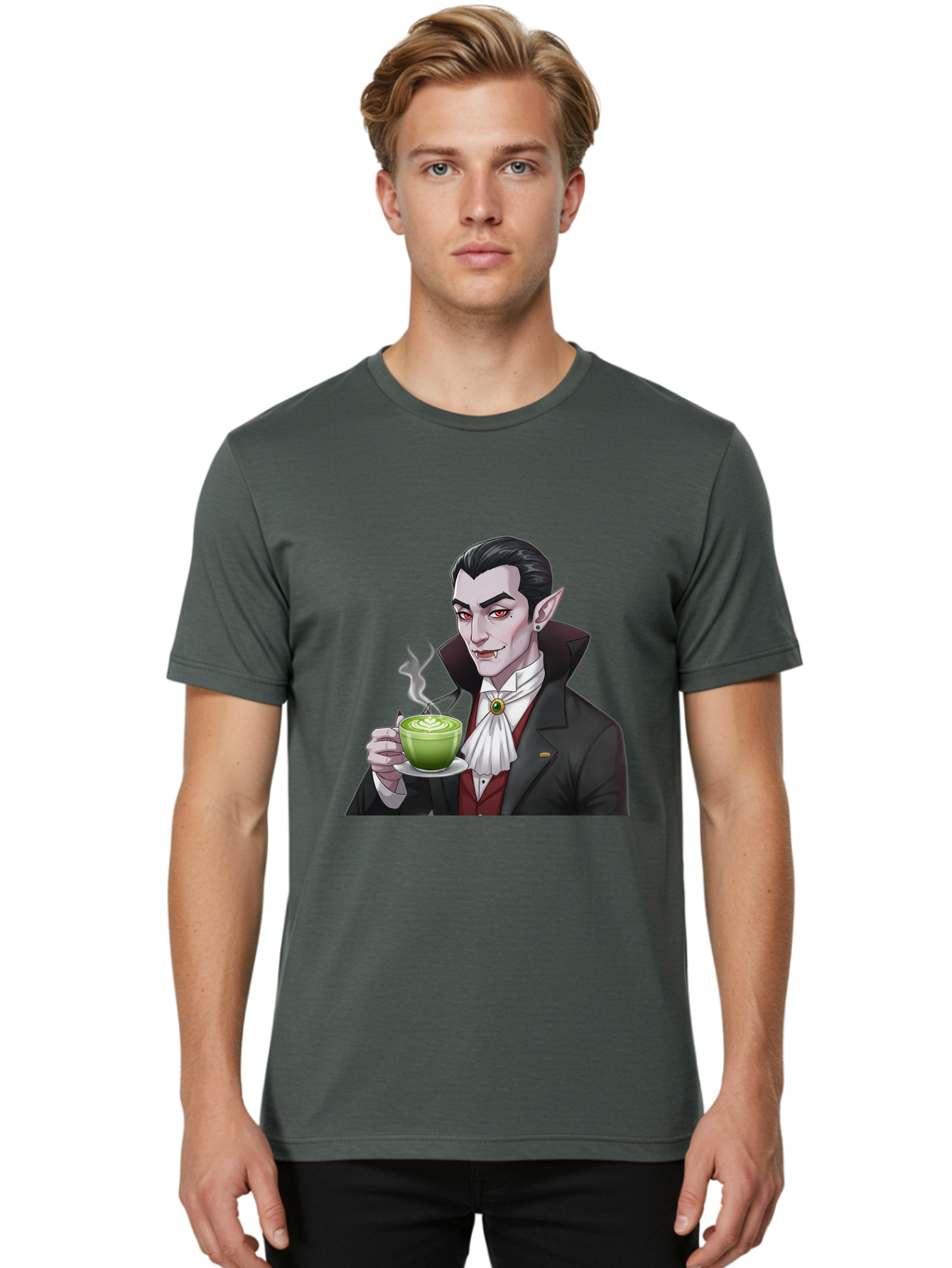Vampire Men'S Graphic Tee, 100% Cotton, Comfortable Casual Summer Wear, Machine Washable, Vintage Camera, Old Camera, Antique Camera, Black Camera, Classic Photography, Photography Equipment, Nostalgic Device, Film Camera, Camera Art Ban905 25
