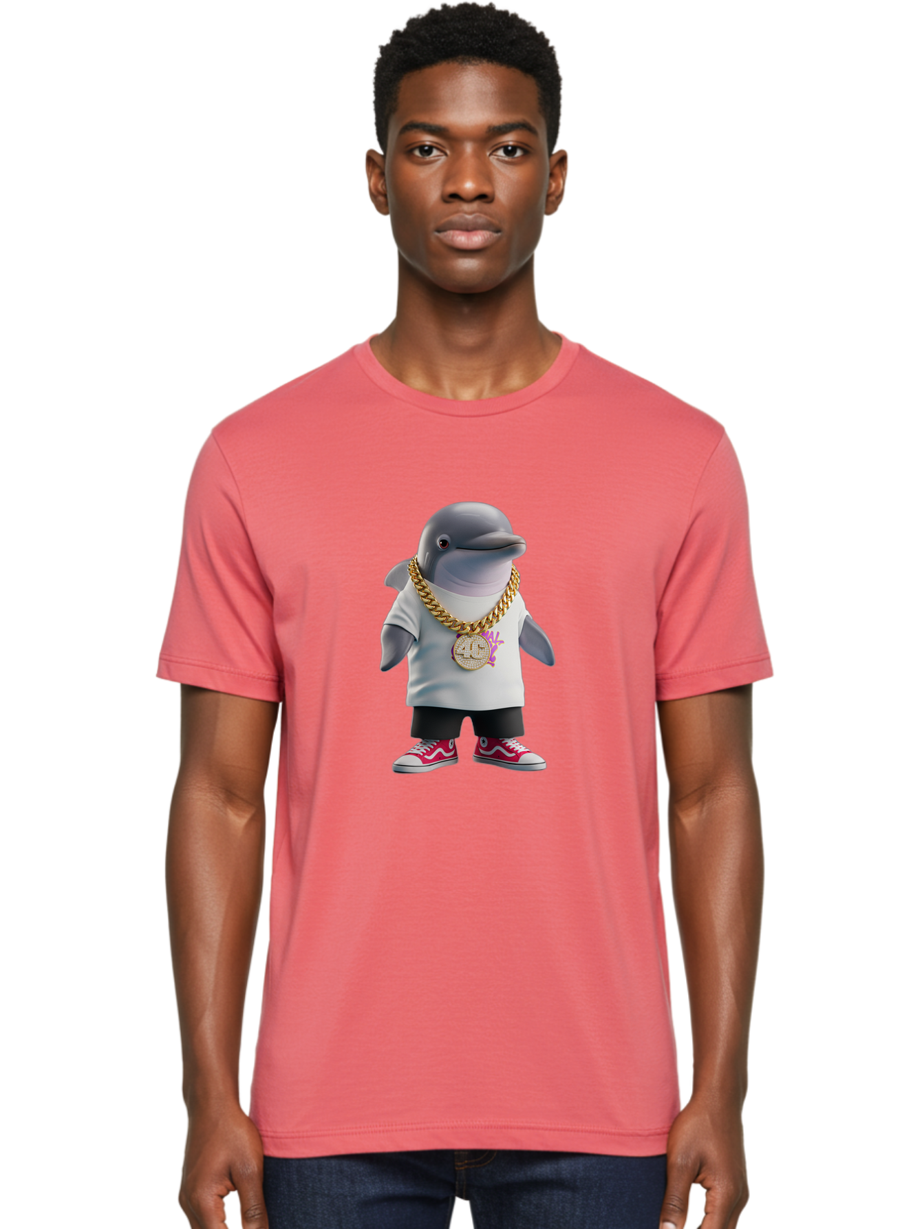Vans-Dolphin Men'S Graphic Tee, 100% Cotton, Comfortable Casual Summer Wear, Machine Washable, Vintage Camera, Old Camera, Antique Camera, Black Camera, Classic Photography, Photography Equipment, Nostalgic Device, Film Camera, Camera Art Ban906 25