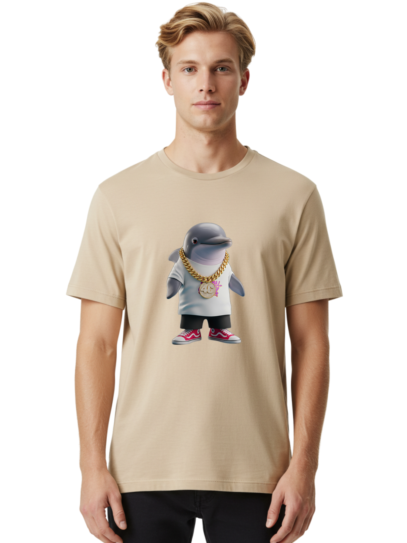 Vans-Dolphin Men'S Graphic Tee, 100% Cotton, Comfortable Casual Summer Wear, Machine Washable, Vintage Camera, Old Camera, Antique Camera, Black Camera, Classic Photography, Photography Equipment, Nostalgic Device, Film Camera, Camera Art Ban906 17