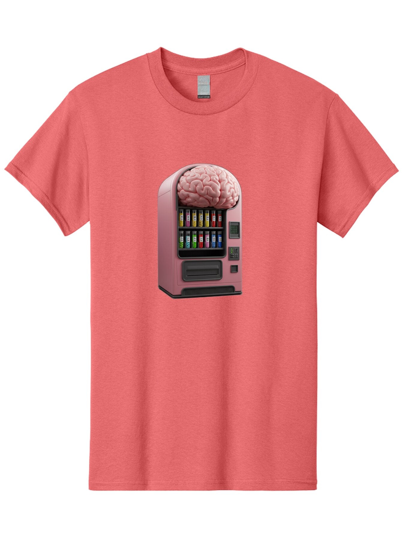 Vending-Machine-With-Brain Men'S Graphic Tee, 100% Cotton, Comfortable Casual Summer Wear, Machine Washable, Vintage Camera, Old Camera, Antique Camera, Black Camera, Classic Photography, Photography Equipment, Nostalgic Device, Film Camera, Ban910