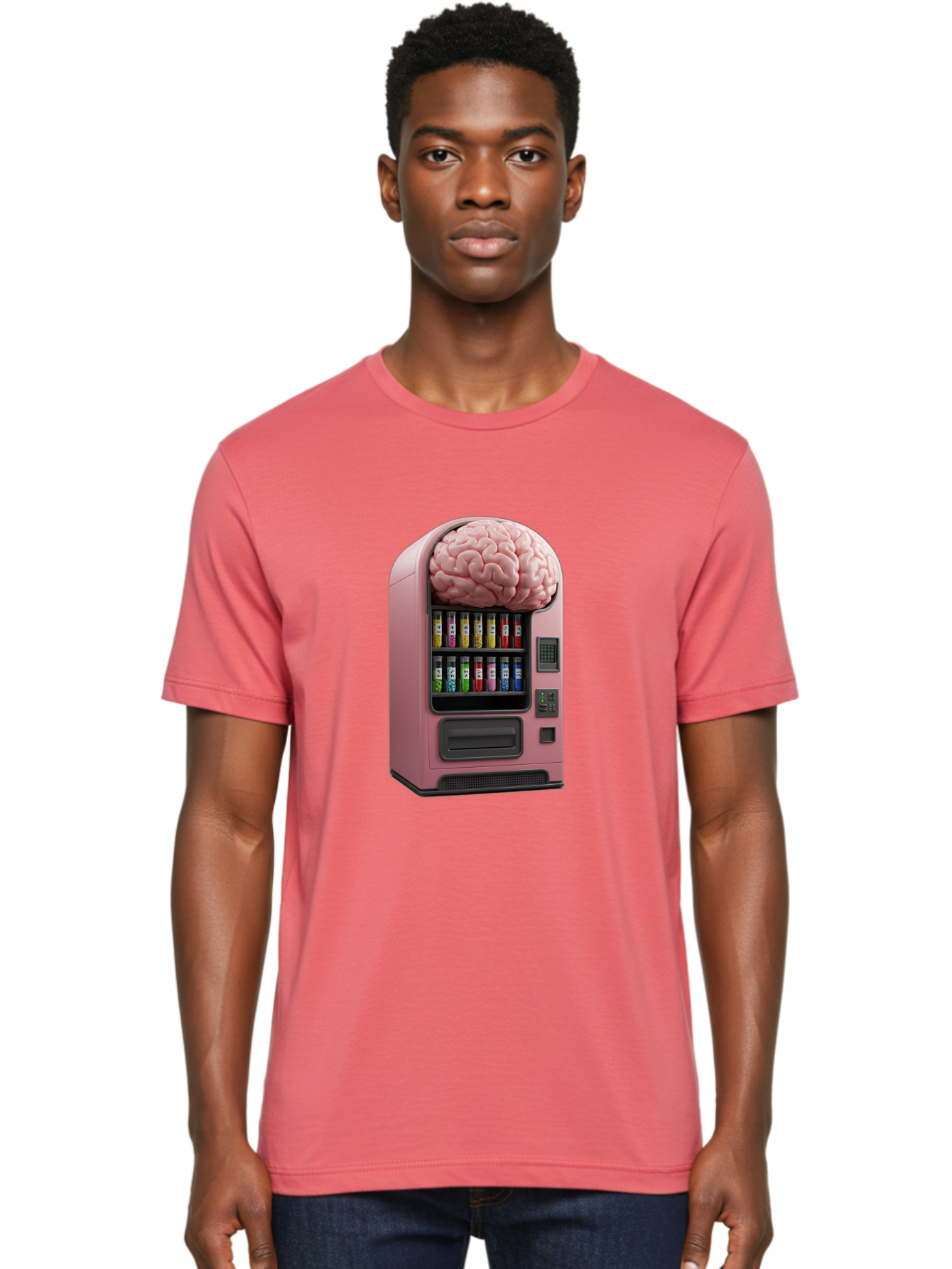 Vending-Machine-With-Brain Men'S Graphic Tee, 100% Cotton, Comfortable Casual Summer Wear, Machine Washable, Vintage Camera, Old Camera, Antique Camera, Black Camera, Classic Photography, Photography Equipment, Nostalgic Device, Film Camera, Ban910 26