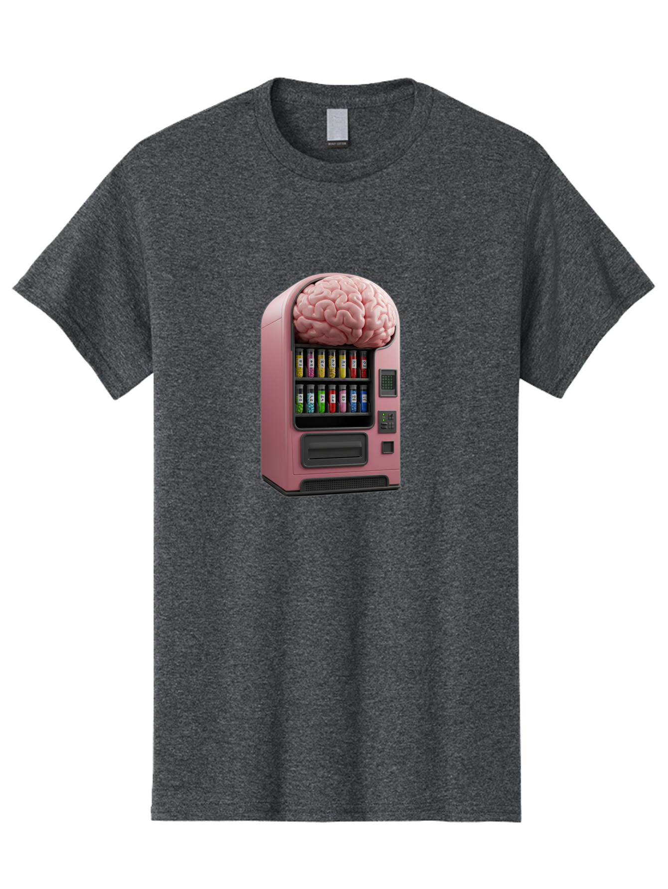 Vending-Machine-With-Brain Men'S Graphic Tee, 100% Cotton, Comfortable Casual Summer Wear, Machine Washable, Vintage Camera, Old Camera, Antique Camera, Black Camera, Classic Photography, Photography Equipment, Nostalgic Device, Film Camera, Ban910 14