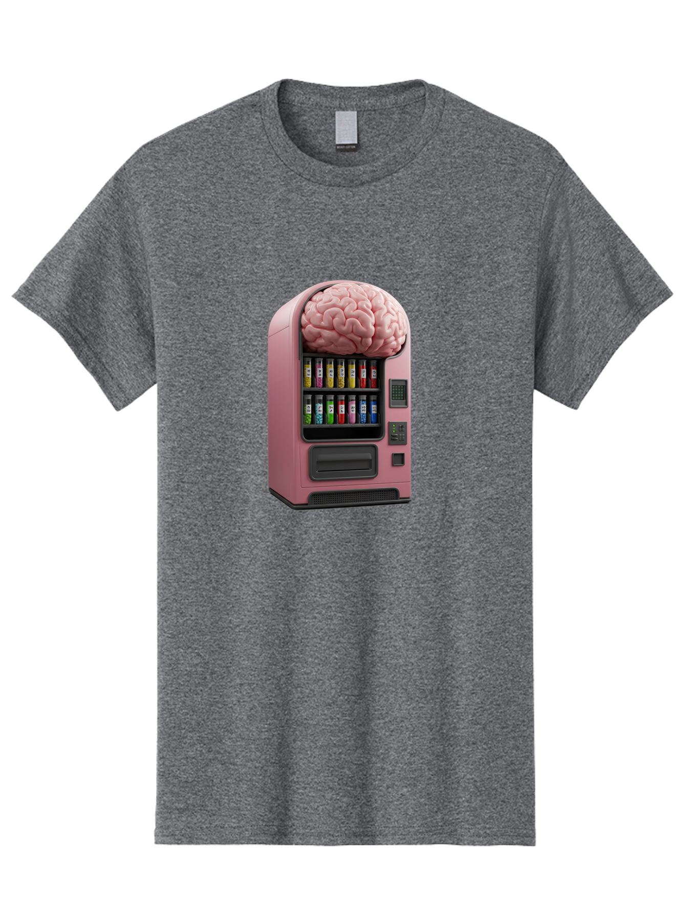 Vending-Machine-With-Brain Men'S Graphic Tee, 100% Cotton, Comfortable Casual Summer Wear, Machine Washable, Vintage Camera, Old Camera, Antique Camera, Black Camera, Classic Photography, Photography Equipment, Nostalgic Device, Film Camera, Ban910 13