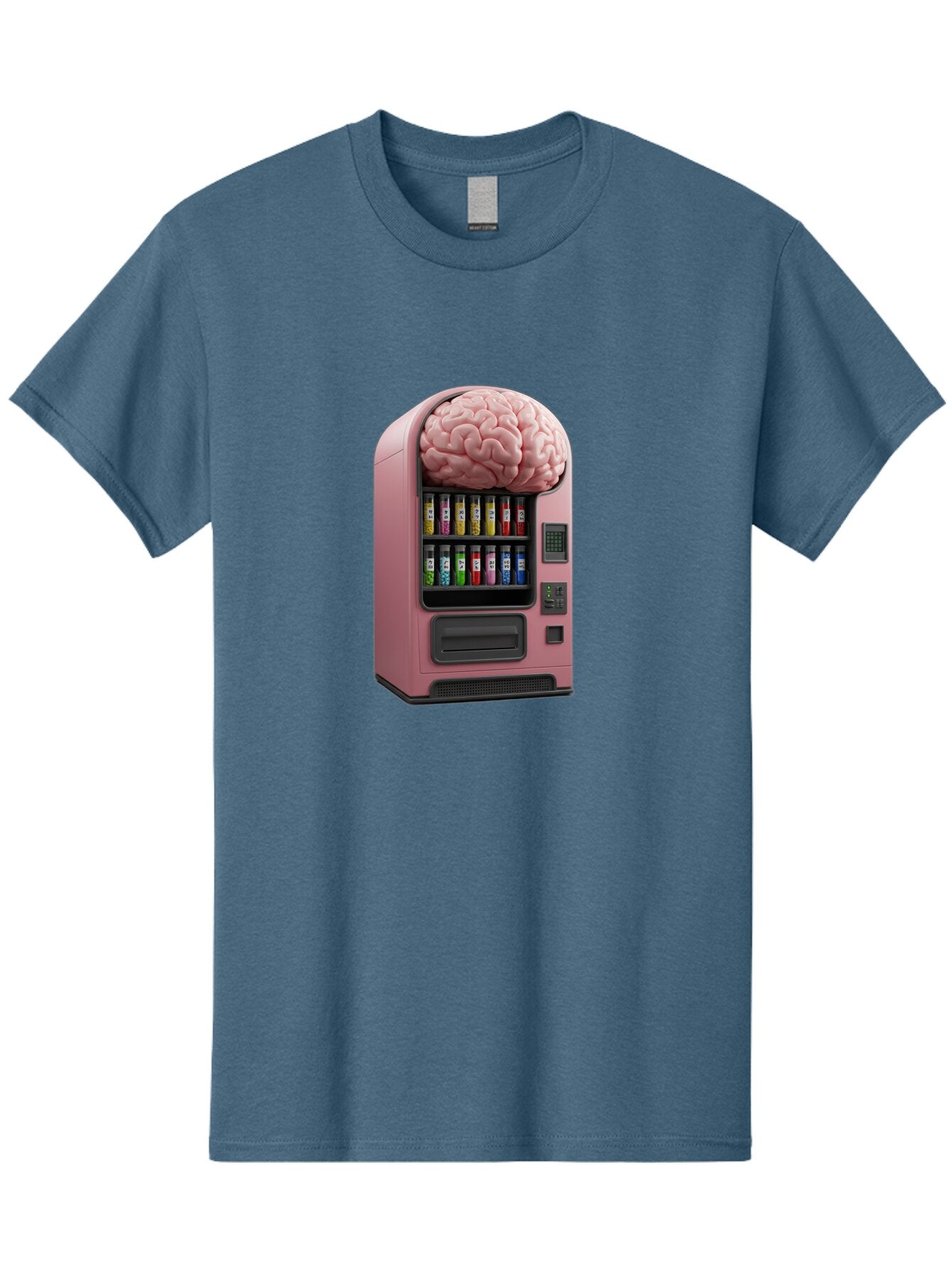 Vending-Machine-With-Brain Men'S Graphic Tee, 100% Cotton, Comfortable Casual Summer Wear, Machine Washable, Vintage Camera, Old Camera, Antique Camera, Black Camera, Classic Photography, Photography Equipment, Nostalgic Device, Film Camera, Ban910 13