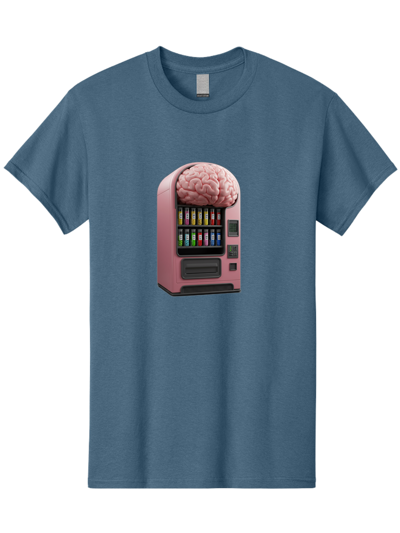 Vending-Machine-With-Brain Men'S Graphic Tee, 100% Cotton, Comfortable Casual Summer Wear, Machine Washable, Vintage Camera, Old Camera, Antique Camera, Black Camera, Classic Photography, Photography Equipment, Nostalgic Device, Film Camera, Ban910 15