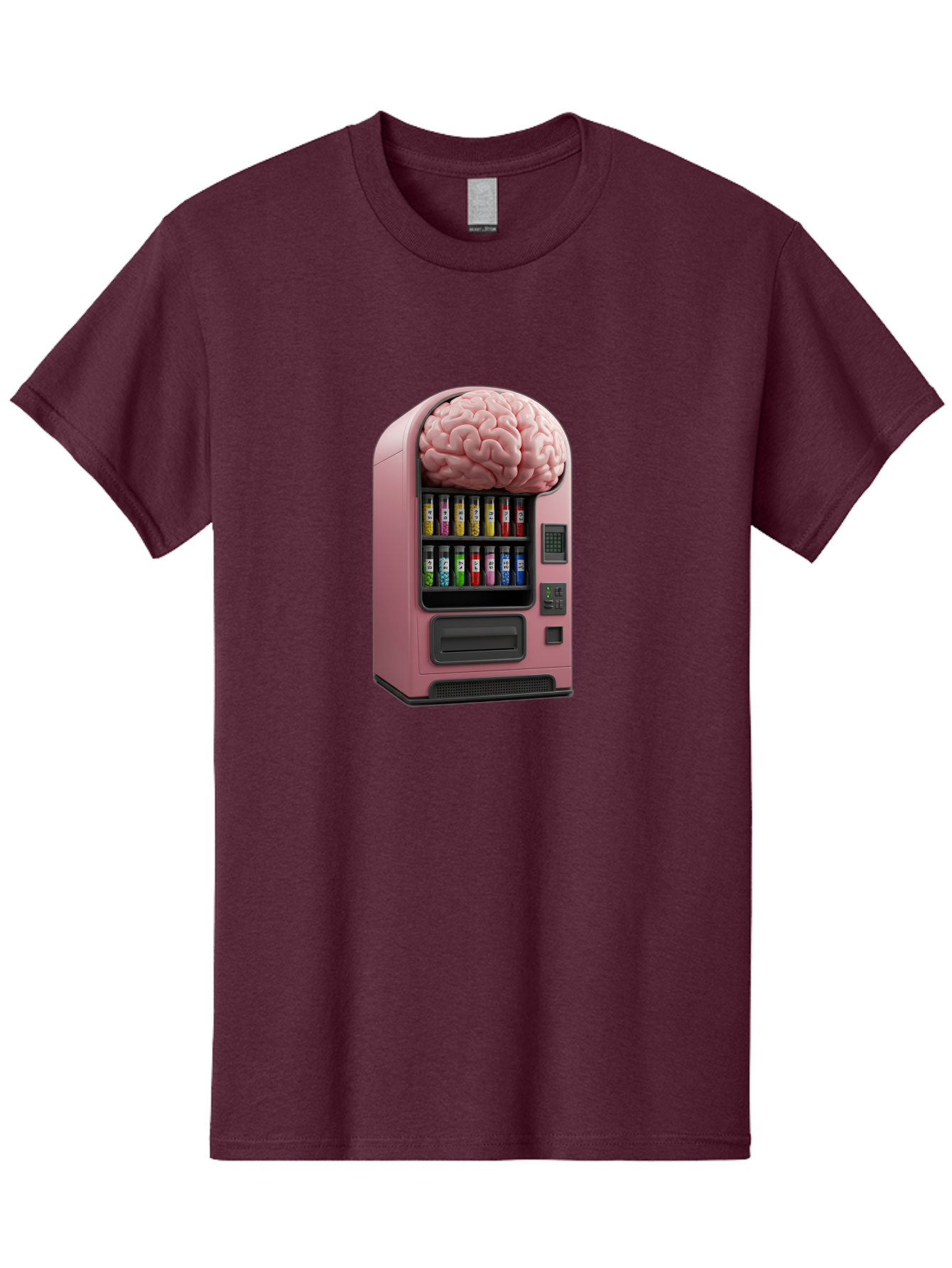Vending-Machine-With-Brain Men'S Graphic Tee, 100% Cotton, Comfortable Casual Summer Wear, Machine Washable, Vintage Camera, Old Camera, Antique Camera, Black Camera, Classic Photography, Photography Equipment, Nostalgic Device, Film Camera, Ban910 3