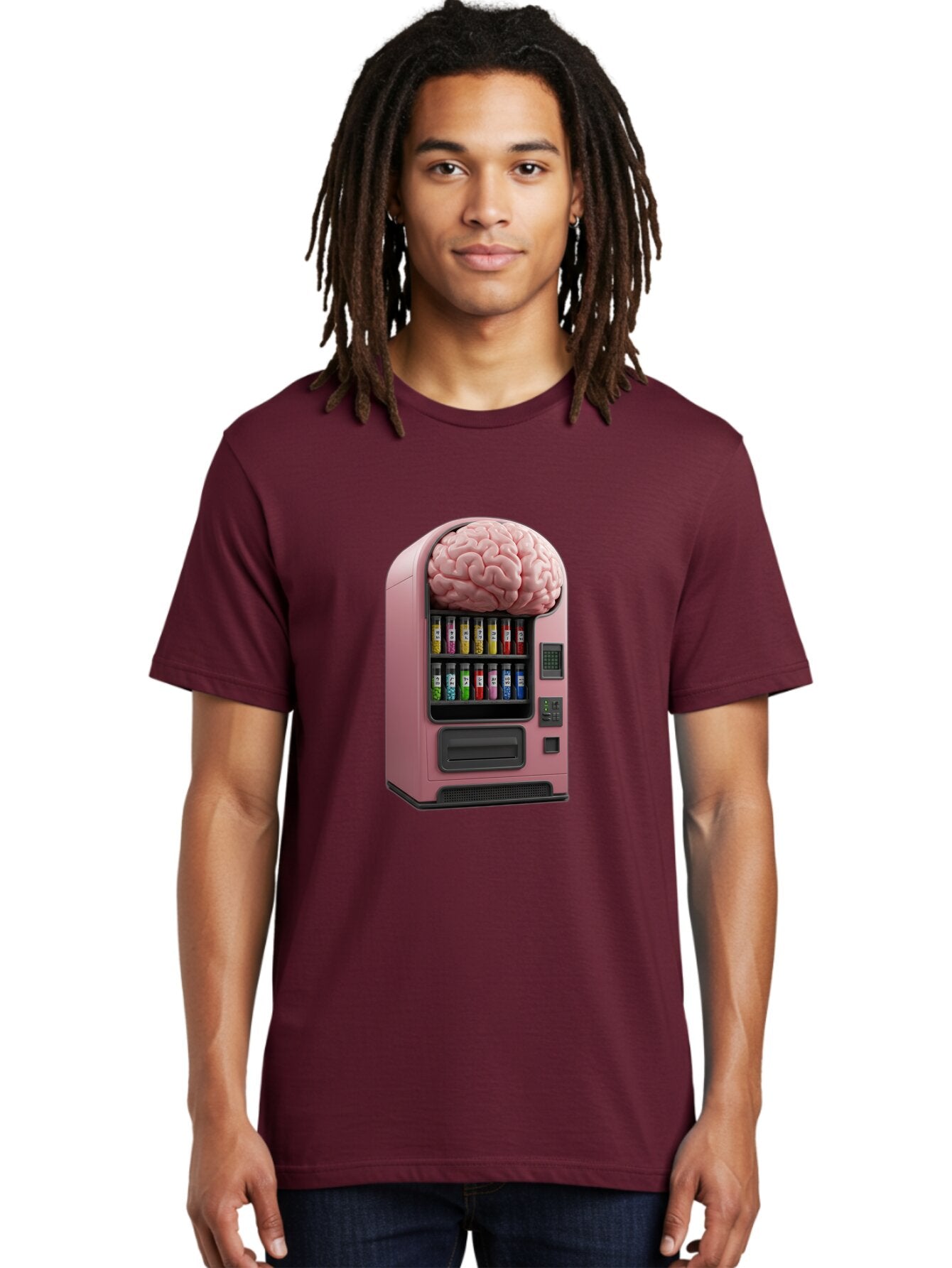 Vending-Machine-With-Brain Men'S Graphic Tee, 100% Cotton, Comfortable Casual Summer Wear, Machine Washable, Vintage Camera, Old Camera, Antique Camera, Black Camera, Classic Photography, Photography Equipment, Nostalgic Device, Film Camera, Ban910 28