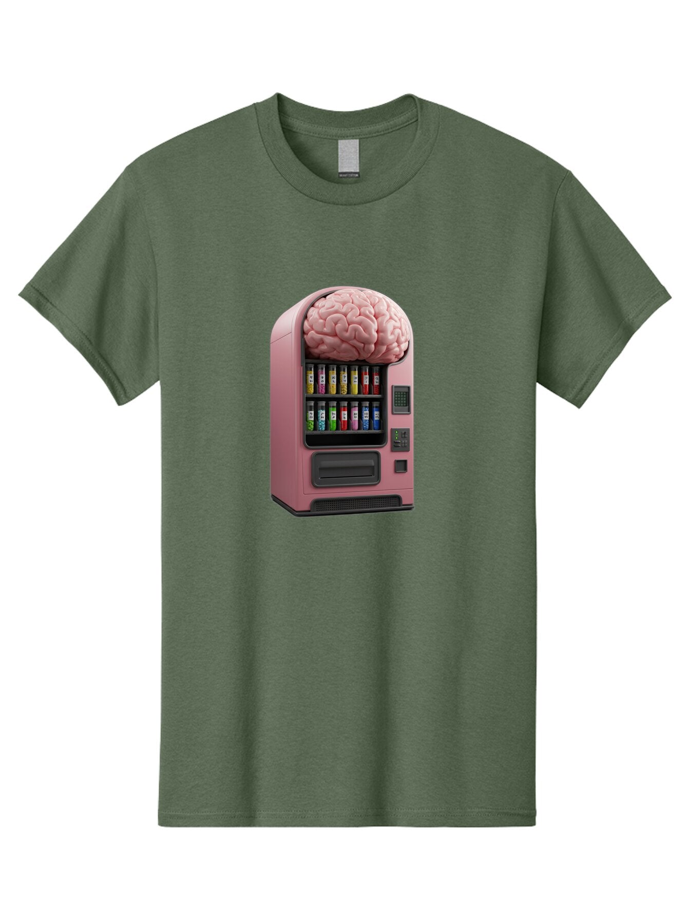 Vending-Machine-With-Brain Men'S Graphic Tee, 100% Cotton, Comfortable Casual Summer Wear, Machine Washable, Vintage Camera, Old Camera, Antique Camera, Black Camera, Classic Photography, Photography Equipment, Nostalgic Device, Film Camera, Ban910 11
