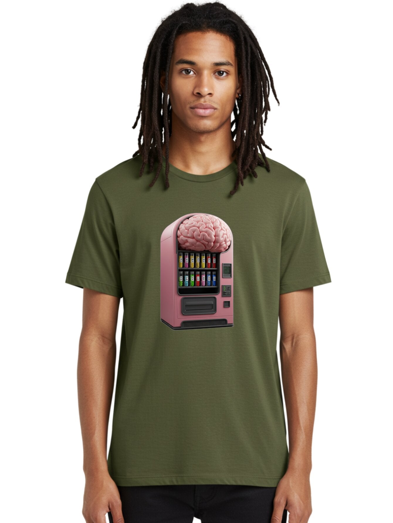 Vending-Machine-With-Brain Men'S Graphic Tee, 100% Cotton, Comfortable Casual Summer Wear, Machine Washable, Vintage Camera, Old Camera, Antique Camera, Black Camera, Classic Photography, Photography Equipment, Nostalgic Device, Film Camera, Ban910 27