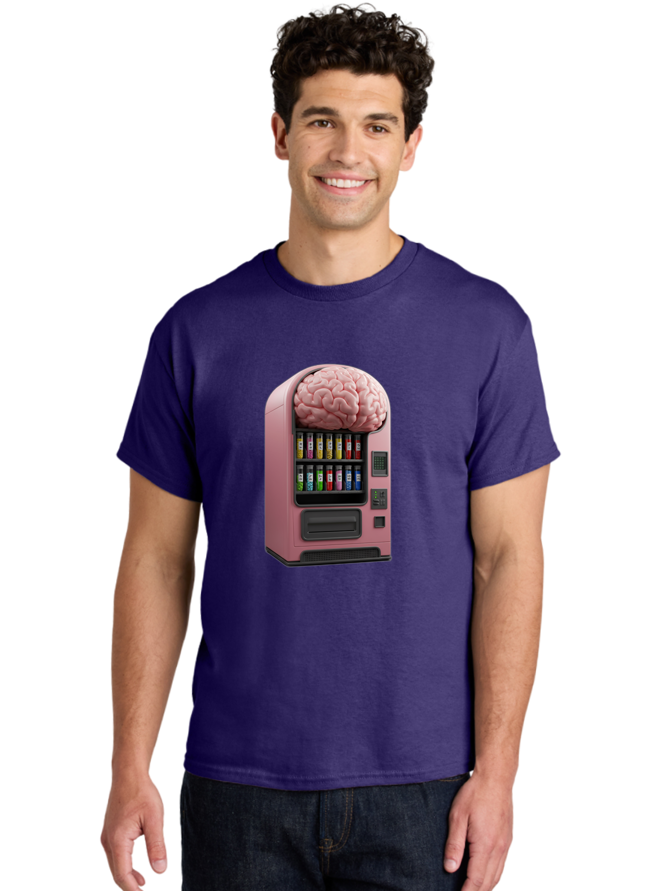 Vending-Machine-With-Brain Men'S Graphic Tee, 100% Cotton, Comfortable Casual Summer Wear, Machine Washable, Vintage Camera, Old Camera, Antique Camera, Black Camera, Classic Photography, Photography Equipment, Nostalgic Device, Film Camera, Ban910 17