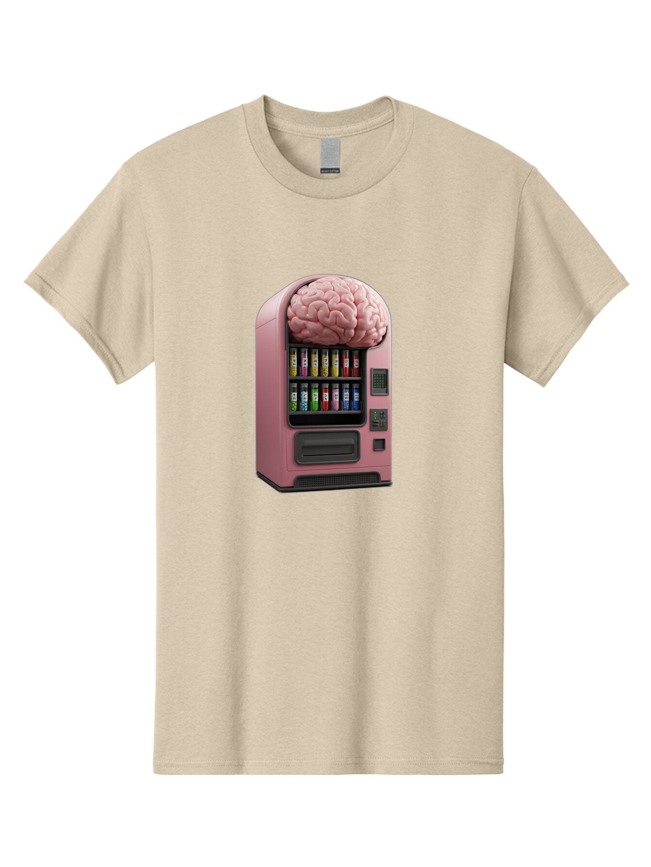 Vending-Machine-With-Brain Men'S Graphic Tee, 100% Cotton, Comfortable Casual Summer Wear, Machine Washable, Vintage Camera, Old Camera, Antique Camera, Black Camera, Classic Photography, Photography Equipment, Nostalgic Device, Film Camera, Ban910 15