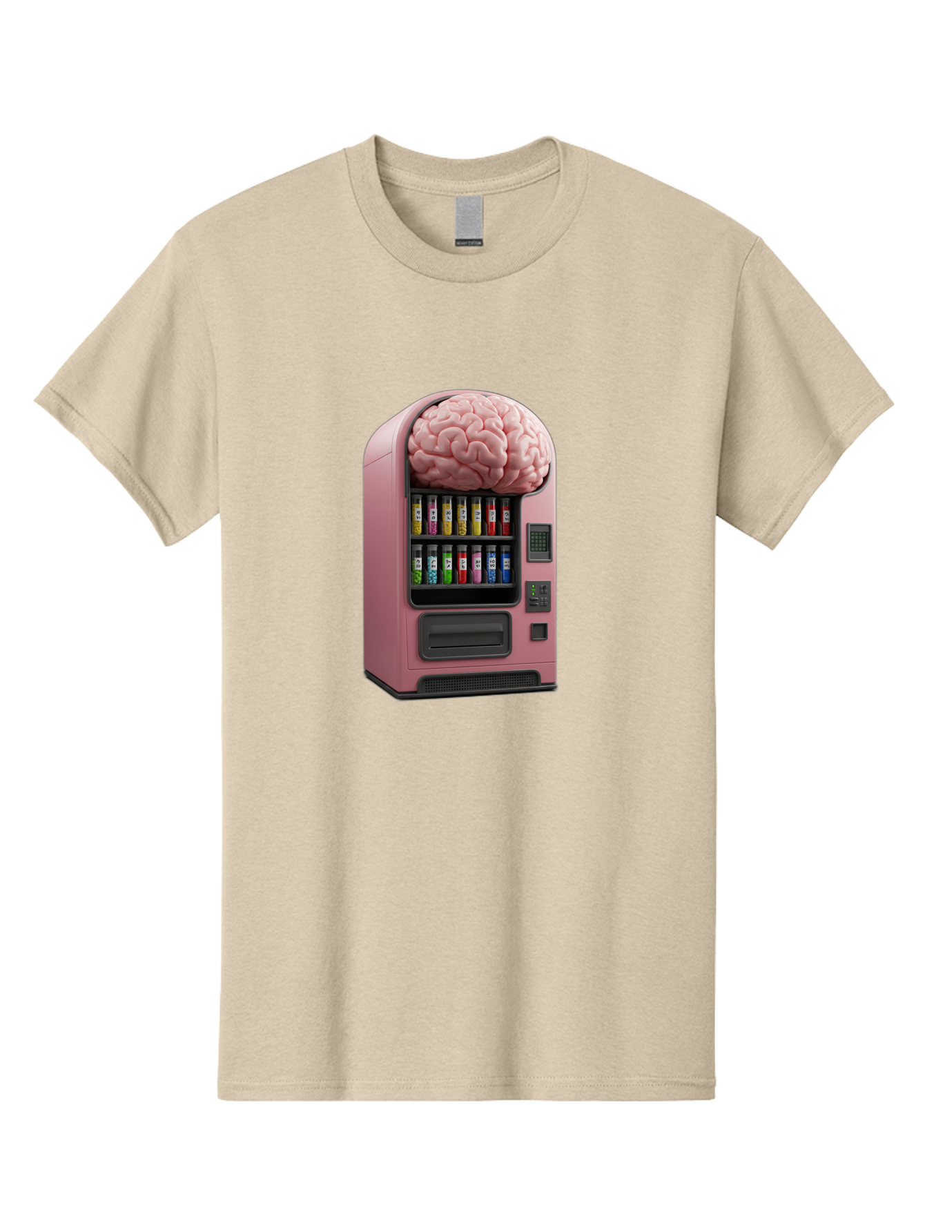 Vending-Machine-With-Brain Men'S Graphic Tee, 100% Cotton, Comfortable Casual Summer Wear, Machine Washable, Vintage Camera, Old Camera, Antique Camera, Black Camera, Classic Photography, Photography Equipment, Nostalgic Device, Film Camera, Ban910