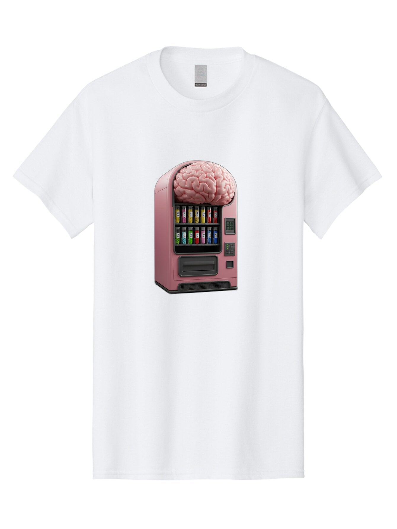 Vending-Machine-With-Brain Men'S Graphic Tee, 100% Cotton, Comfortable Casual Summer Wear, Machine Washable, Vintage Camera, Old Camera, Antique Camera, Black Camera, Classic Photography, Photography Equipment, Nostalgic Device, Film Camera, Ban910 4