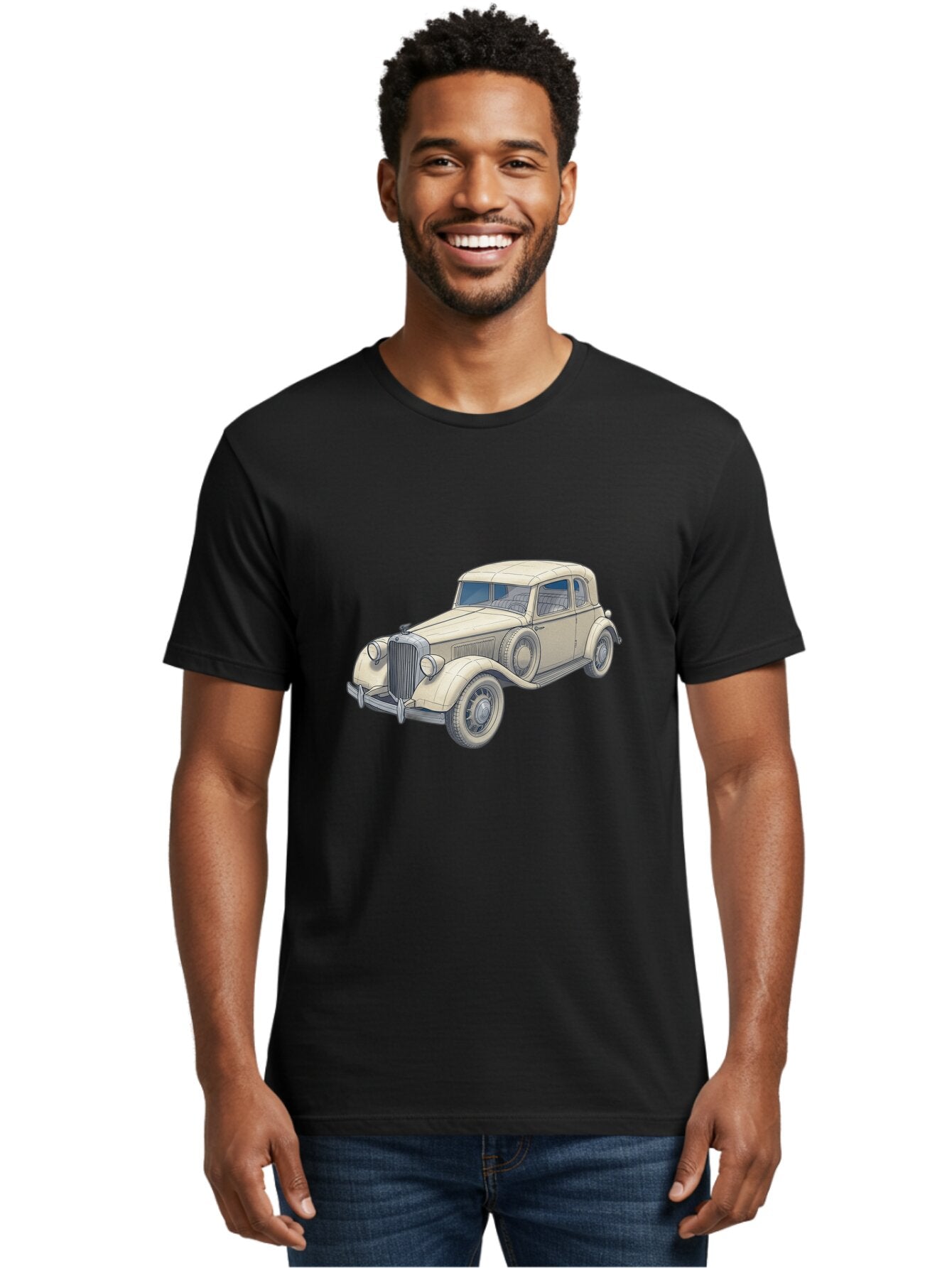 Vintage-Car Men'S Graphic Tee, 100% Cotton, Comfortable Casual Summer Wear, Machine Washable, Vintage Camera, Old Camera, Antique Camera, Black Camera, Classic Photography, Photography Equipment, Nostalgic Device, Film Camera, Camera Art Ban918 18