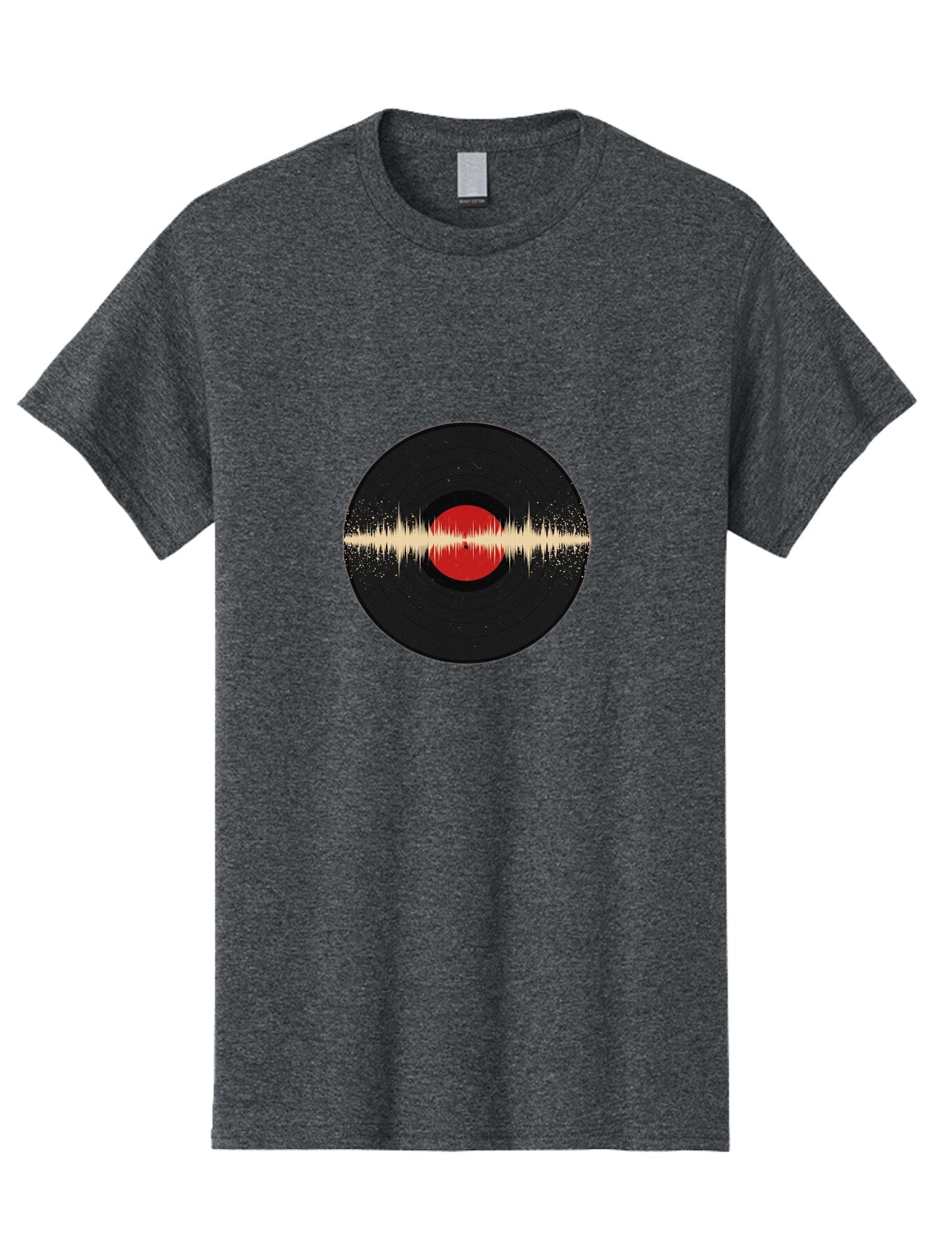 Vinyl-Record Men'S Graphic Tee, 100% Cotton, Comfortable Casual Summer Wear, Machine Washable, Vintage Camera, Old Camera, Antique Camera, Black Camera, Classic Photography, Photography Equipment, Nostalgic Device, Film Camera, Camera Art Ban923 7