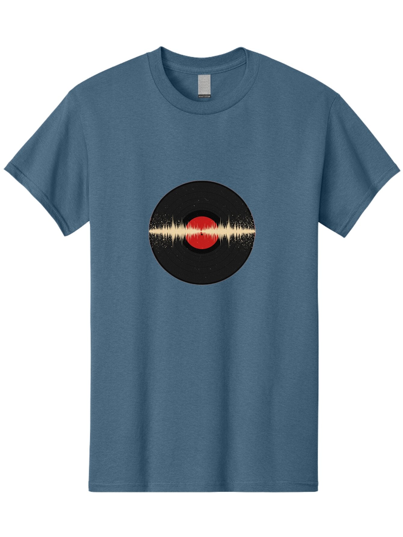 Vinyl-Record Men'S Graphic Tee, 100% Cotton, Comfortable Casual Summer Wear, Machine Washable, Vintage Camera, Old Camera, Antique Camera, Black Camera, Classic Photography, Photography Equipment, Nostalgic Device, Film Camera, Camera Art Ban923 4