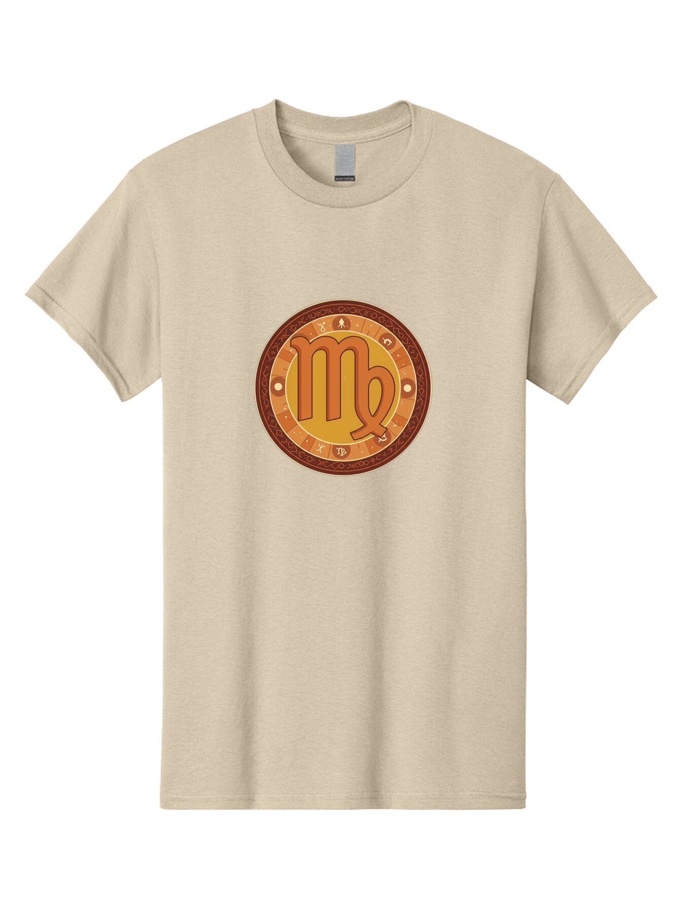 Virgo-Symbol-1 Men'S Graphic Tee, 100% Cotton, Comfortable Casual Summer Wear, Machine Washable, Vintage Camera, Old Camera, Antique Camera, Black Camera, Classic Photography, Photography Equipment, Nostalgic Device, Film Camera, Camera Art Ban927