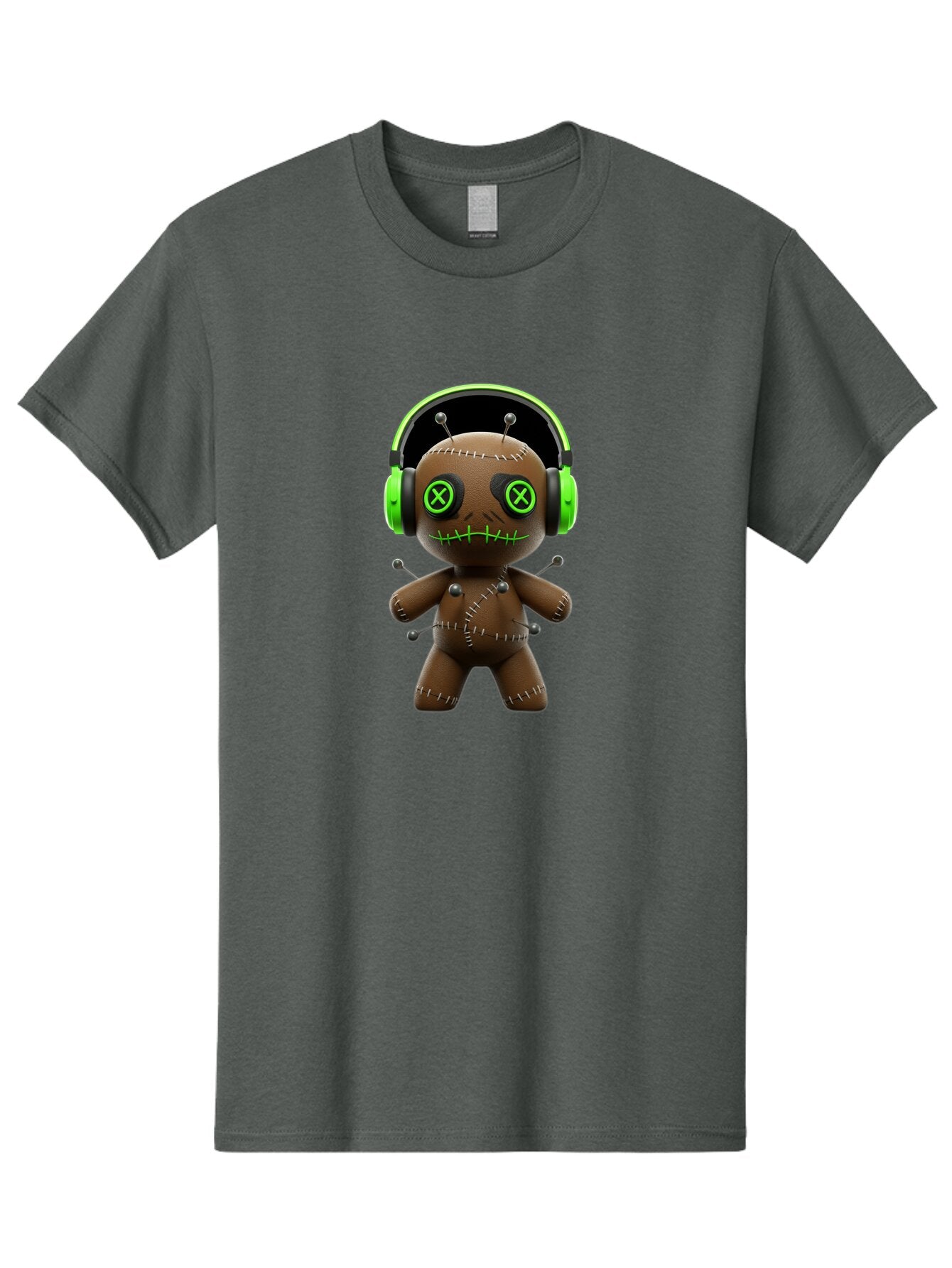 Voodoo-Doll-Headphones Men'S Graphic Tee, 100% Cotton, Comfortable Casual Summer Wear, Machine Washable, Vintage Camera, Old Camera, Antique Camera, Black Camera, Classic Photography, Photography Equipment, Nostalgic Device, Film Camera, Ban940 15