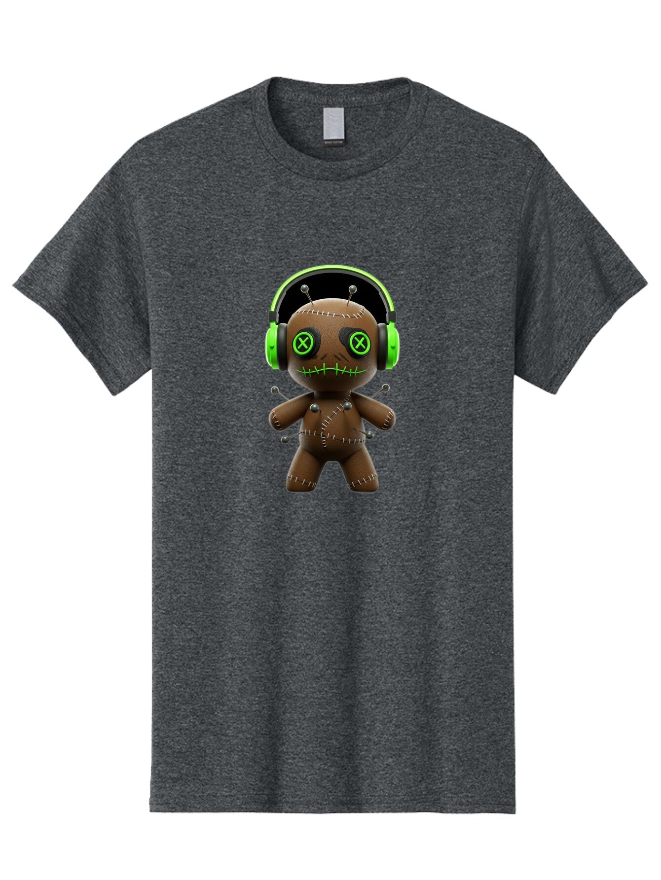 Voodoo-Doll-Headphones Men'S Graphic Tee, 100% Cotton, Comfortable Casual Summer Wear, Machine Washable, Vintage Camera, Old Camera, Antique Camera, Black Camera, Classic Photography, Photography Equipment, Nostalgic Device, Film Camera, Ban940 13
