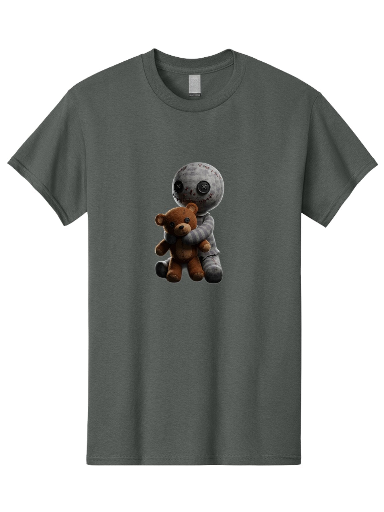 Voodoo-Doll-Hugging-Teddy-Bear Men'S Graphic Tee, 100% Cotton, Comfortable Casual Summer Wear, Machine Washable, Vintage Camera, Old Camera, Antique Camera, Black Camera, Classic Photography, Photography Equipment, Nostalgic Device, Ban941 8