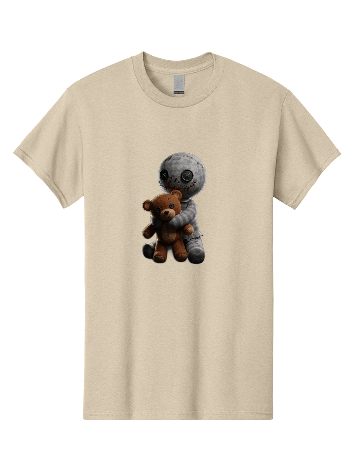 Voodoo-Doll-Hugging-Teddy-Bear Men'S Graphic Tee, 100% Cotton, Comfortable Casual Summer Wear, Machine Washable, Vintage Camera, Old Camera, Antique Camera, Black Camera, Classic Photography, Photography Equipment, Nostalgic Device, Ban941 9
