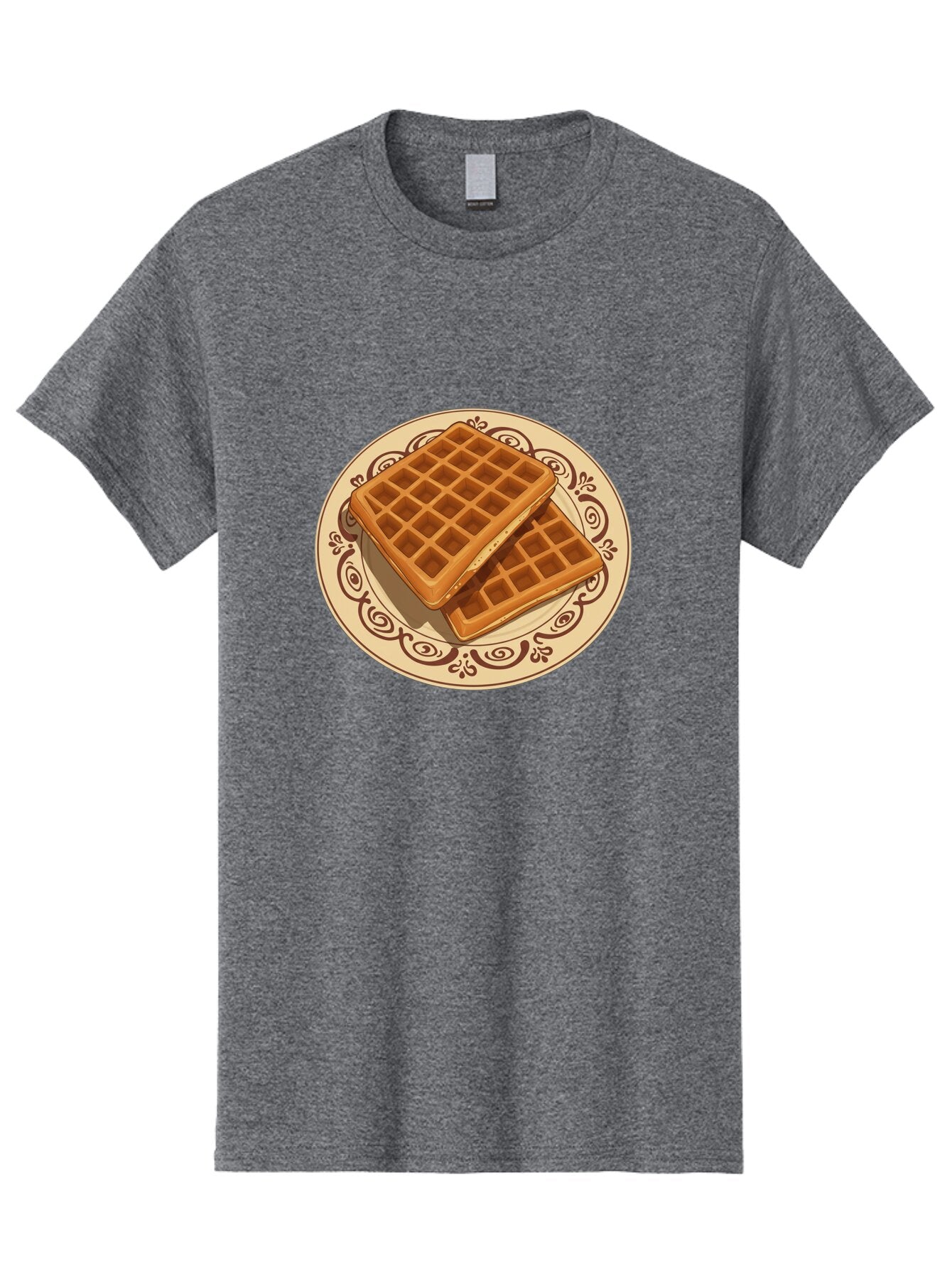 Waffles-On-Plate Men'S Graphic Tee, 100% Cotton, Comfortable Casual Summer Wear, Machine Washable, Vintage Camera, Old Camera, Antique Camera, Black Camera, Classic Photography, Photography Equipment, Nostalgic Device, Film Camera, Camera Art Ban948 14
