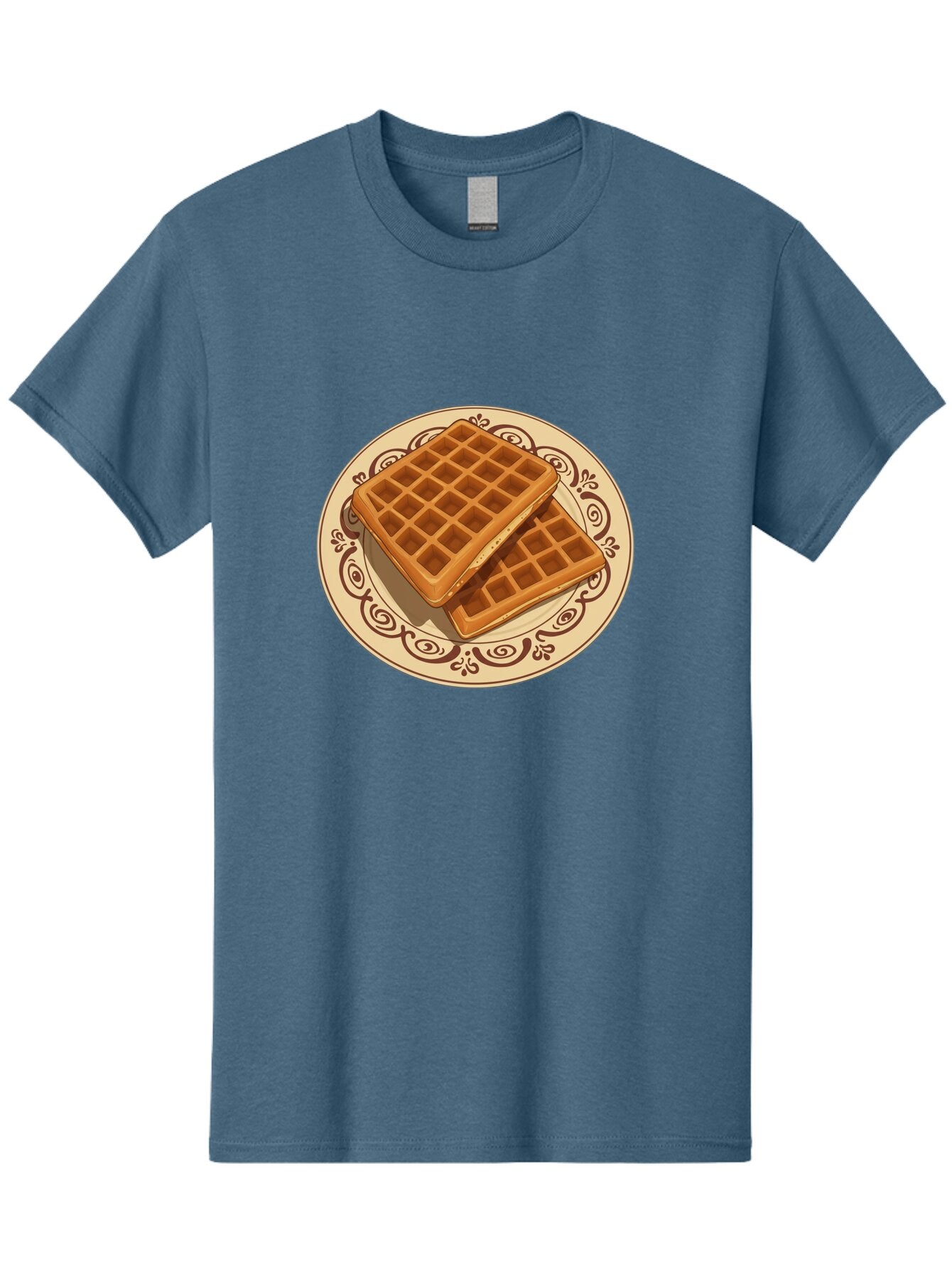 Waffles-On-Plate Men'S Graphic Tee, 100% Cotton, Comfortable Casual Summer Wear, Machine Washable, Vintage Camera, Old Camera, Antique Camera, Black Camera, Classic Photography, Photography Equipment, Nostalgic Device, Film Camera, Camera Art Ban948 13