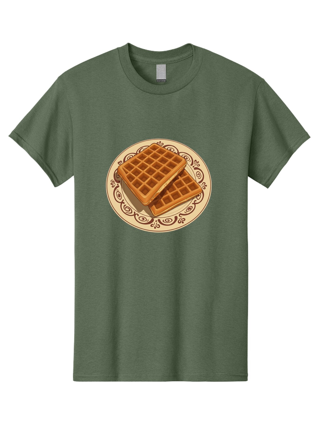 Waffles-On-Plate Men'S Graphic Tee, 100% Cotton, Comfortable Casual Summer Wear, Machine Washable, Vintage Camera, Old Camera, Antique Camera, Black Camera, Classic Photography, Photography Equipment, Nostalgic Device, Film Camera, Camera Art Ban948 11