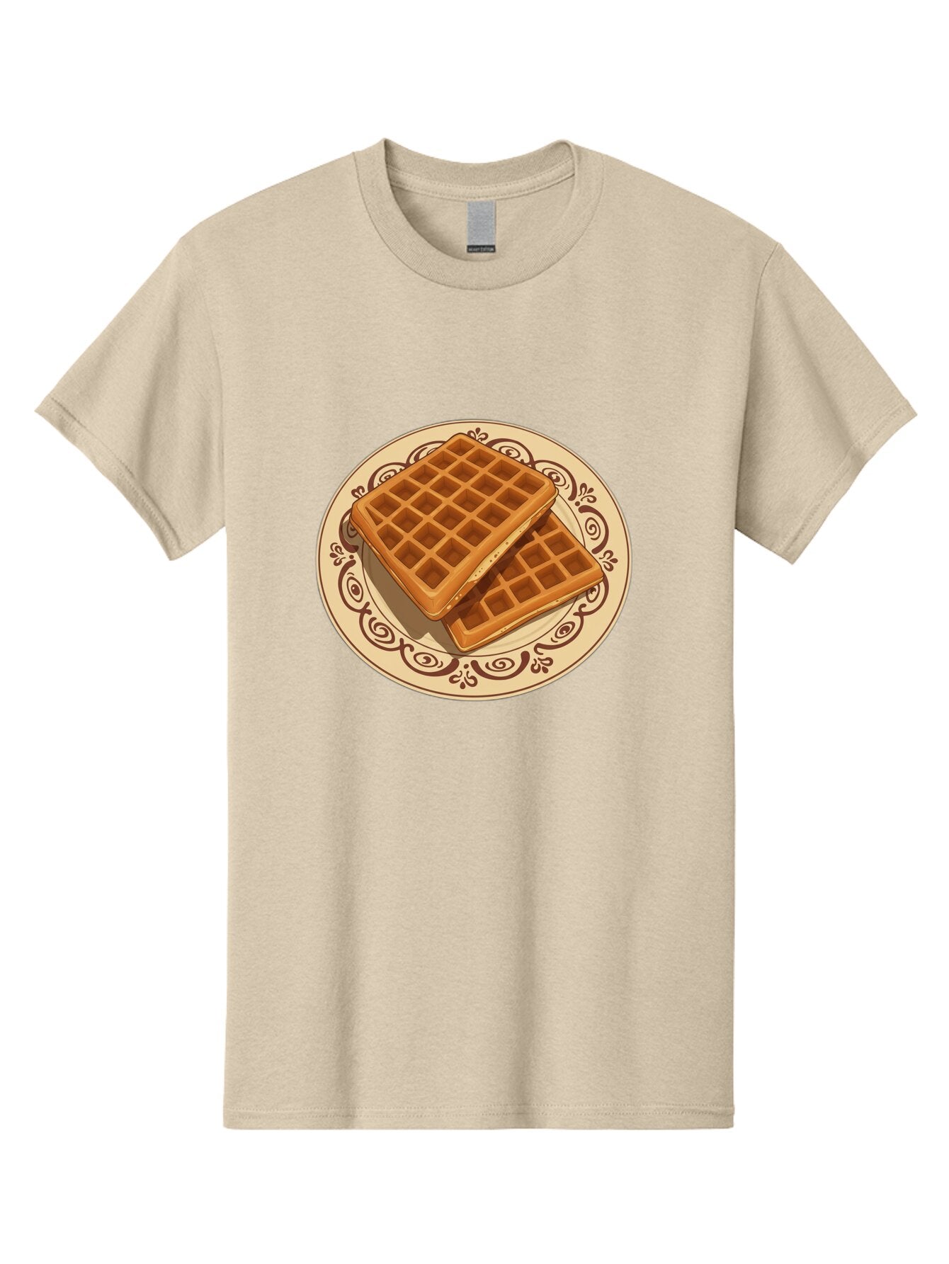 Waffles-On-Plate Men'S Graphic Tee, 100% Cotton, Comfortable Casual Summer Wear, Machine Washable, Vintage Camera, Old Camera, Antique Camera, Black Camera, Classic Photography, Photography Equipment, Nostalgic Device, Film Camera, Camera Art Ban948 4