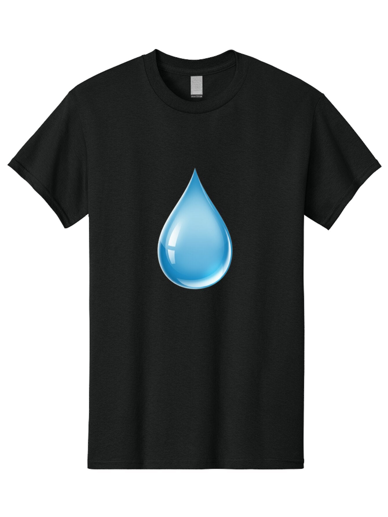 Water-Droplet-1 Men'S Graphic Tee, 100% Cotton, Comfortable Casual Summer Wear, Machine Washable, Vintage Camera, Old Camera, Antique Camera, Black Camera, Classic Photography, Photography Equipment, Nostalgic Device, Film Camera, Camera Art Ban951 6