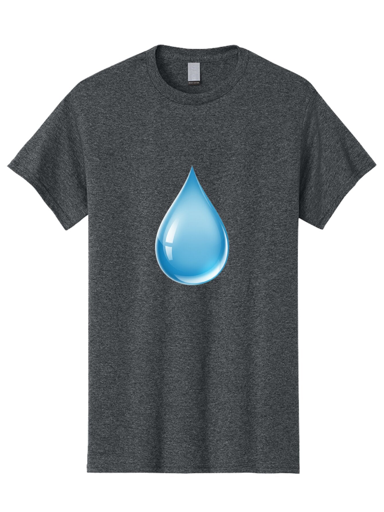 Water-Droplet-1 Men'S Graphic Tee, 100% Cotton, Comfortable Casual Summer Wear, Machine Washable, Vintage Camera, Old Camera, Antique Camera, Black Camera, Classic Photography, Photography Equipment, Nostalgic Device, Film Camera, Camera Art Ban951 5