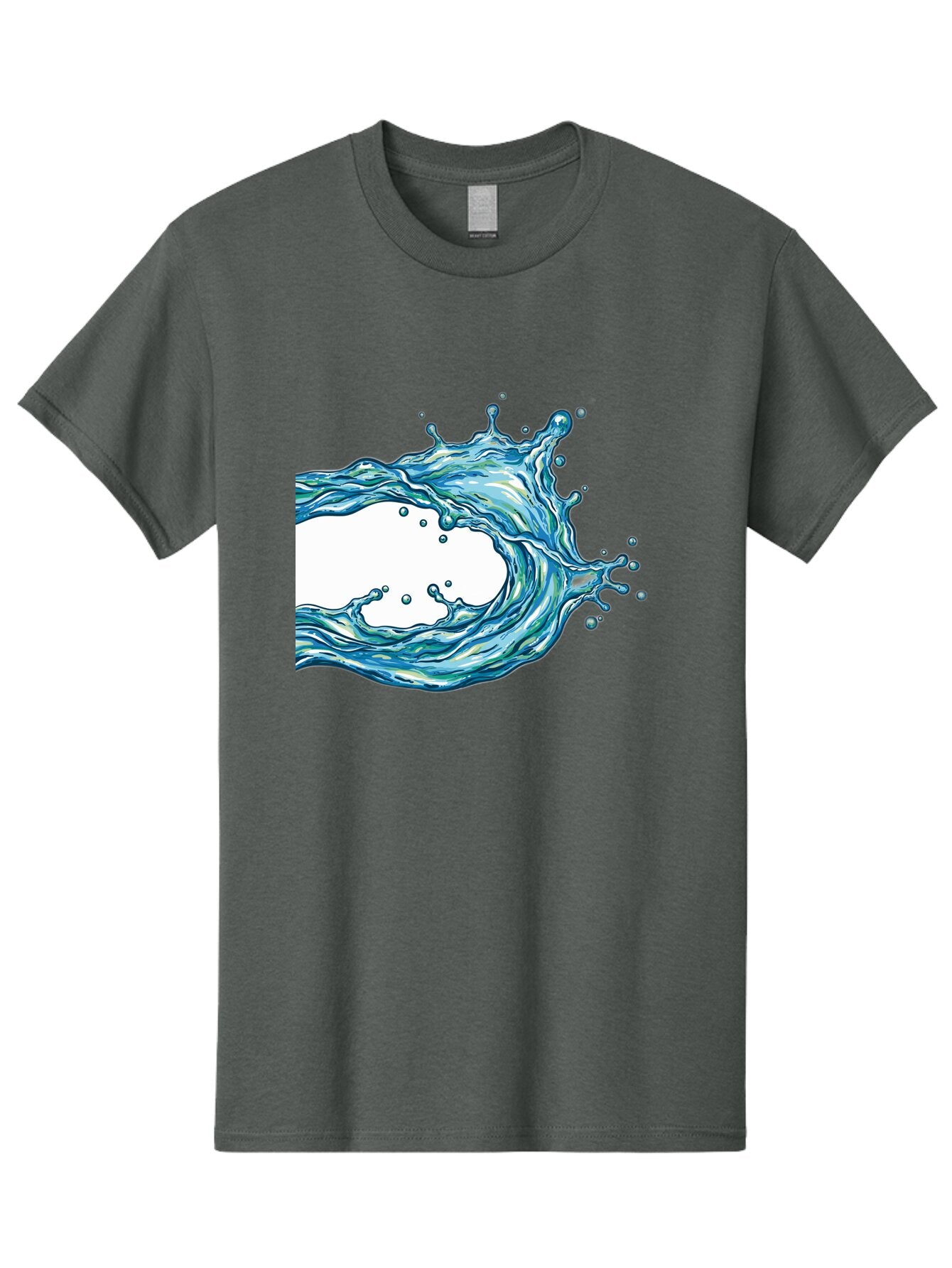 Water-Splash Men'S Graphic Tee, 100% Cotton, Comfortable Casual Summer Wear, Machine Washable, Vintage Camera, Old Camera, Antique Camera, Black Camera, Classic Photography, Photography Equipment, Nostalgic Device, Film Camera, Camera Art Ban953