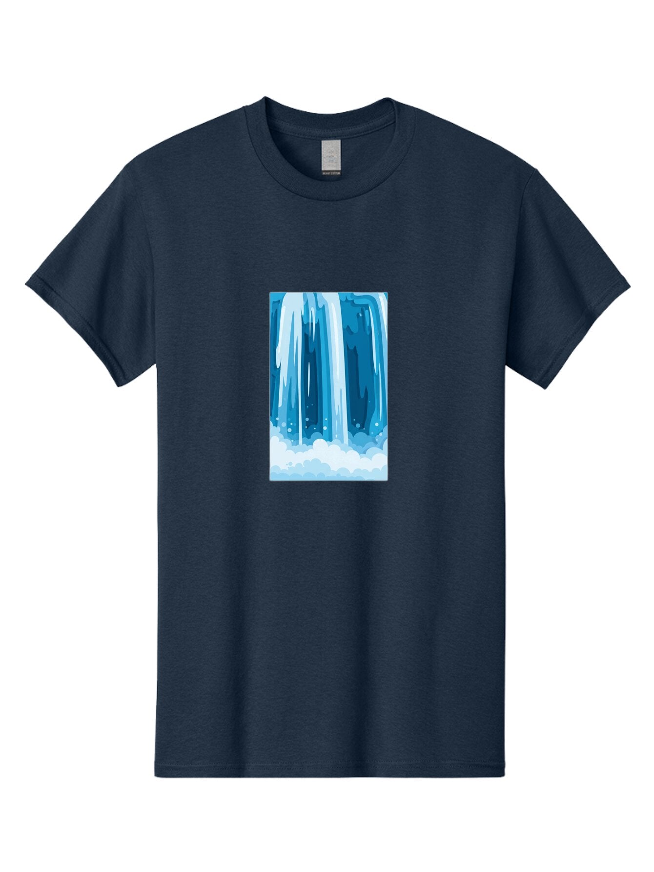 Waterfall Men'S Graphic Tee, 100% Cotton, Comfortable Casual Summer Wear, Machine Washable, Vintage Camera, Old Camera, Antique Camera, Black Camera, Classic Photography, Photography Equipment, Nostalgic Device, Film Camera, Camera Art Ban955 10