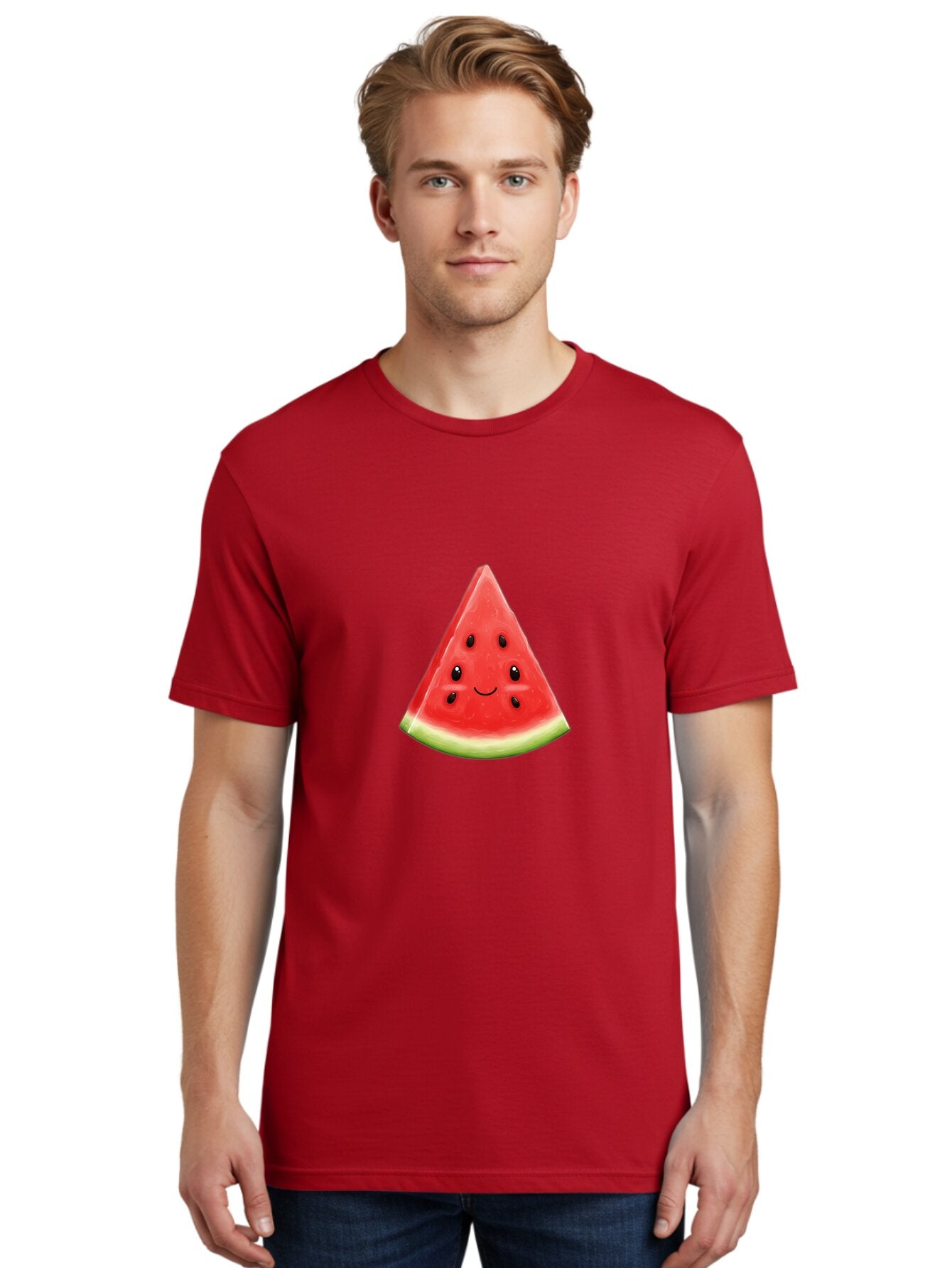 Watermelon-Slice-1 Men'S Graphic Tee, 100% Cotton, Comfortable Casual Summer Wear, Machine Washable, Vintage Camera, Old Camera, Antique Camera, Black Camera, Classic Photography, Photography Equipment, Nostalgic Device, Film Camera, Ban958 18
