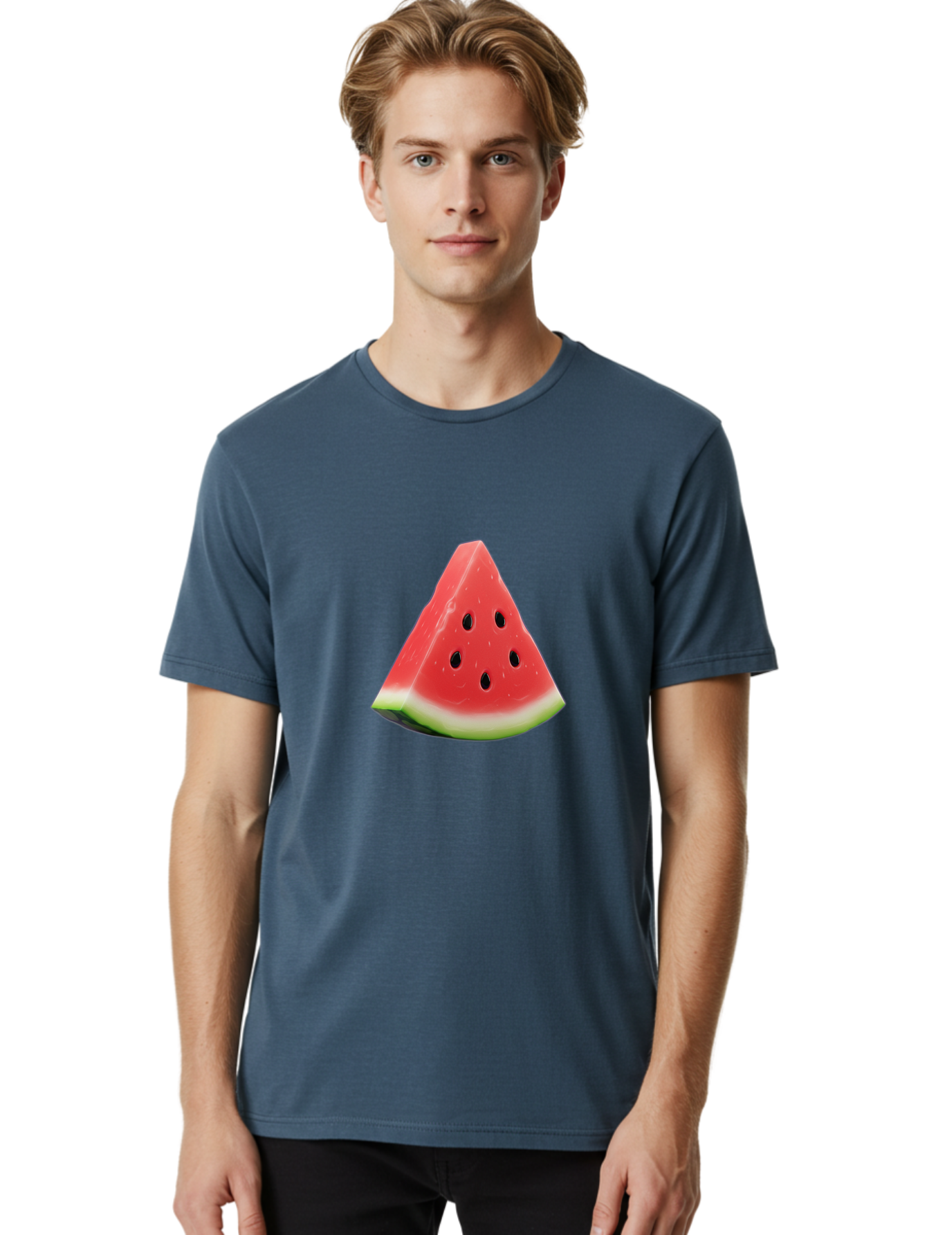 Watermelon-Slice-2 Men'S Graphic Tee, 100% Cotton, Comfortable Casual Summer Wear, Machine Washable, Vintage Camera, Old Camera, Antique Camera, Black Camera, Classic Photography, Photography Equipment, Nostalgic Device, Film Camera, Ban959 28
