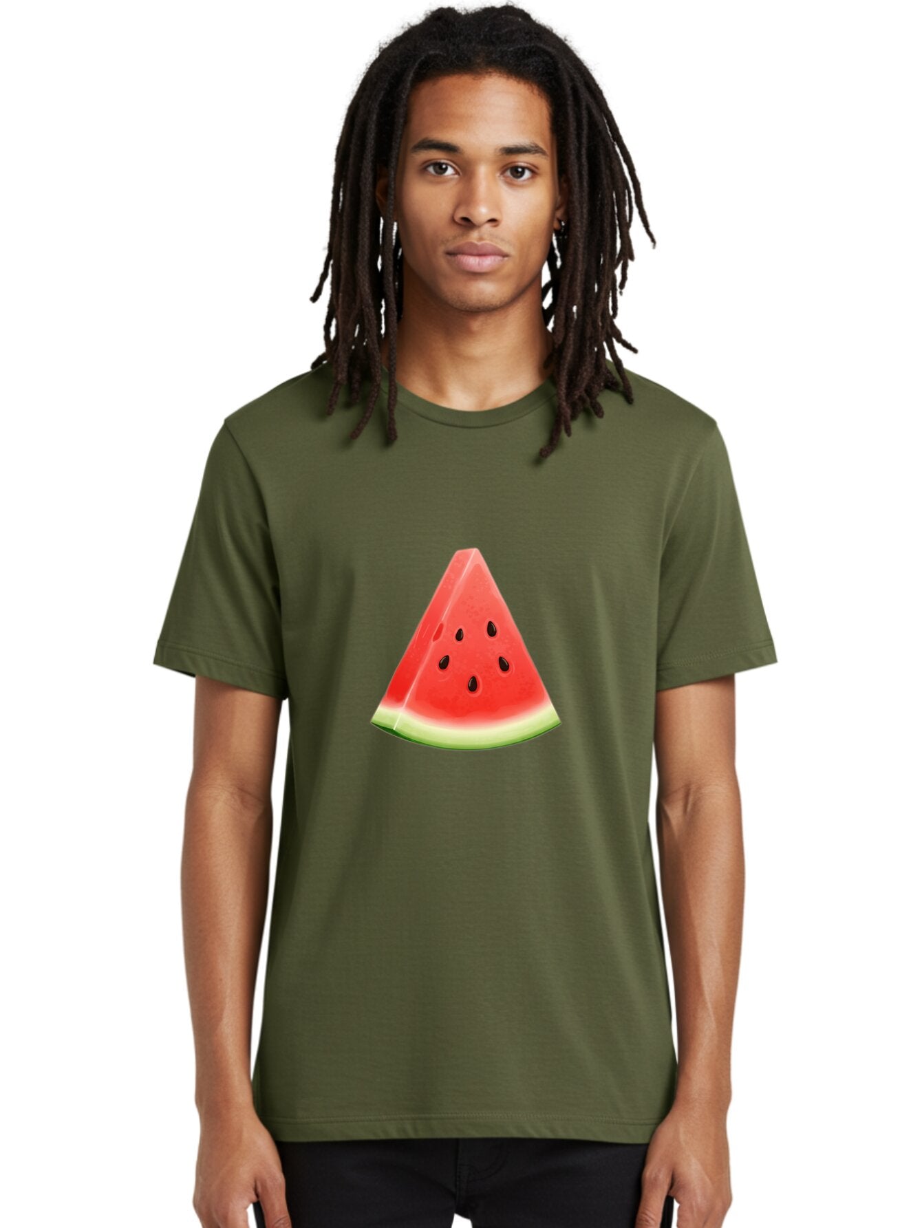 Watermelon-Slice-3 Men'S Graphic Tee, 100% Cotton, Comfortable Casual Summer Wear, Machine Washable, Vintage Camera, Old Camera, Antique Camera, Black Camera, Classic Photography, Photography Equipment, Nostalgic Device, Film Camera, Ban960 20