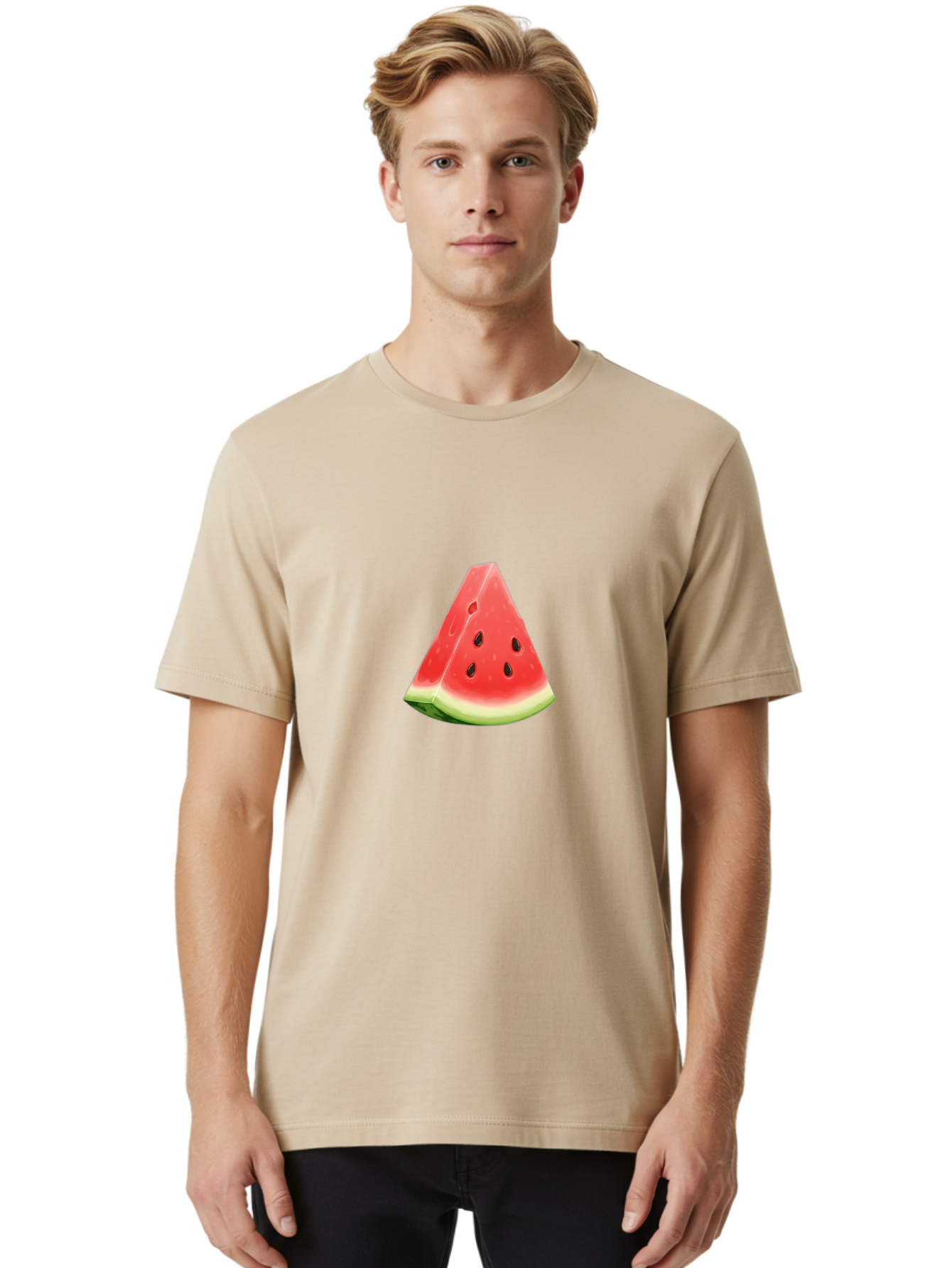 Watermelon-Slice-4 Men'S Graphic Tee, 100% Cotton, Comfortable Casual Summer Wear, Machine Washable, Vintage Camera, Old Camera, Antique Camera, Black Camera, Classic Photography, Photography Equipment, Nostalgic Device, Film Camera, Ban961 29