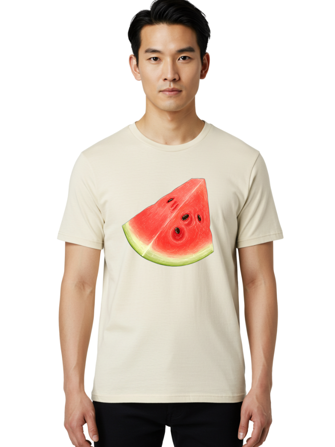 Watermelon-Slice-5 Men'S Graphic Tee, 100% Cotton, Comfortable Casual Summer Wear, Machine Washable, Vintage Camera, Old Camera, Antique Camera, Black Camera, Classic Photography, Photography Equipment, Nostalgic Device, Film Camera, Ban962 26