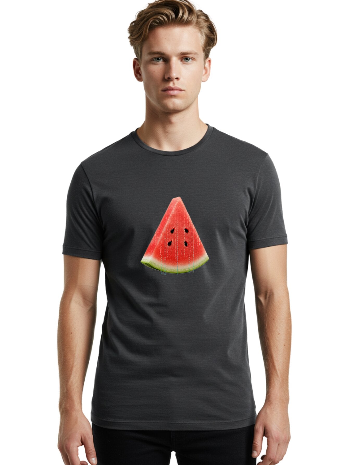 Watermelon-Slice-6 Men'S Graphic Tee, 100% Cotton, Comfortable Casual Summer Wear, Machine Washable, Vintage Camera, Old Camera, Antique Camera, Black Camera, Classic Photography, Photography Equipment, Nostalgic Device, Film Camera, Ban963 21