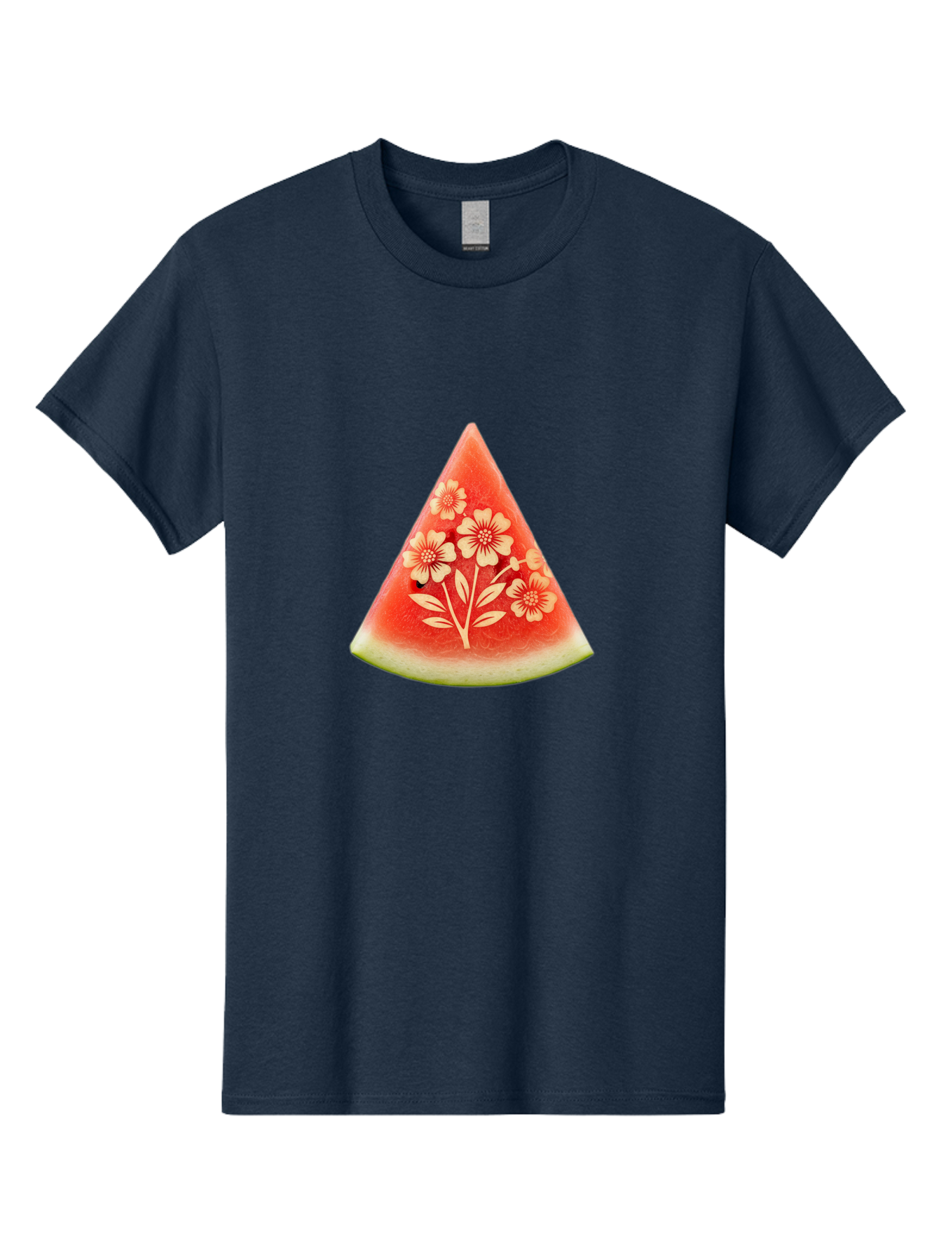 Watermelon-Slice-With-Flowers Men'S Graphic Tee, 100% Cotton, Comfortable Casual Summer Wear, Machine Washable, Vintage Camera, Old Camera, Antique Camera, Black Camera, Classic Photography, Photography Equipment, Nostalgic Device, Ban965