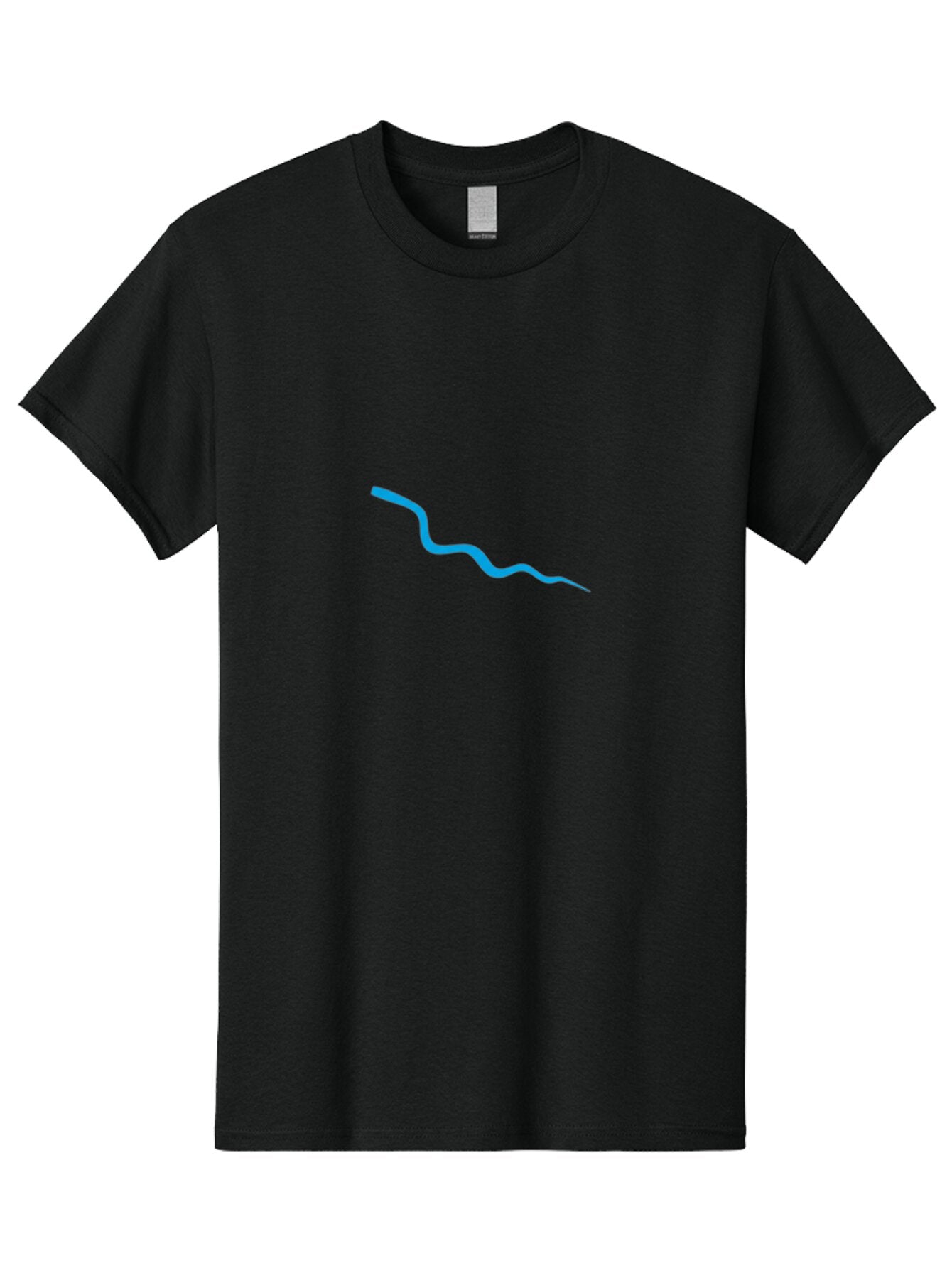 Wavy-Blue-Line Men'S Graphic Tee, 100% Cotton, Comfortable Casual Summer Wear, Machine Washable, Vintage Camera, Old Camera, Antique Camera, Black Camera, Classic Photography, Photography Equipment, Nostalgic Device, Film Camera, Camera Art Ban968 5