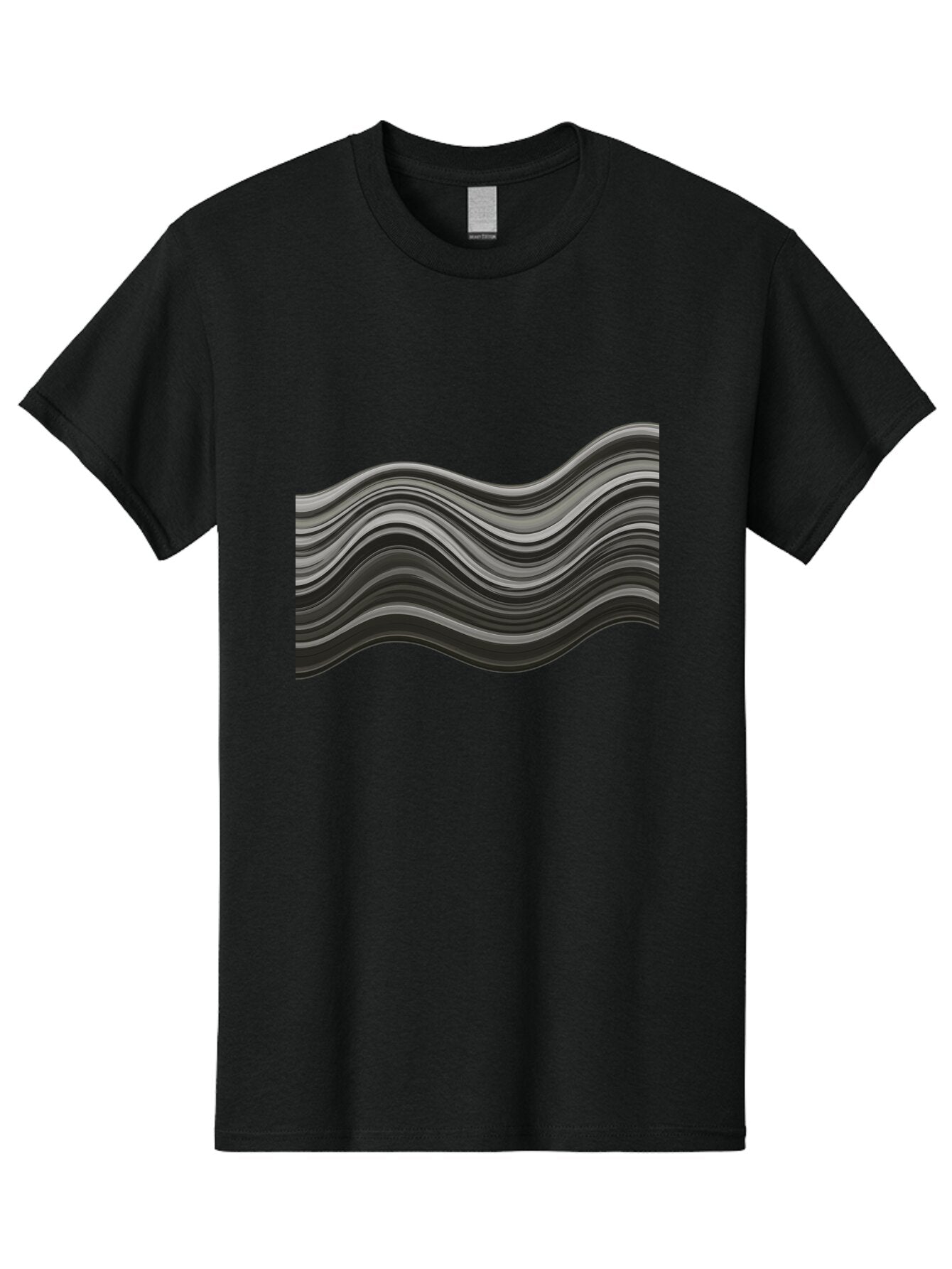 Wavy-Lines Men'S Graphic Tee, 100% Cotton, Comfortable Casual Summer Wear, Machine Washable, Vintage Camera, Old Camera, Antique Camera, Black Camera, Classic Photography, Photography Equipment, Nostalgic Device, Film Camera, Camera Art Ban969 8