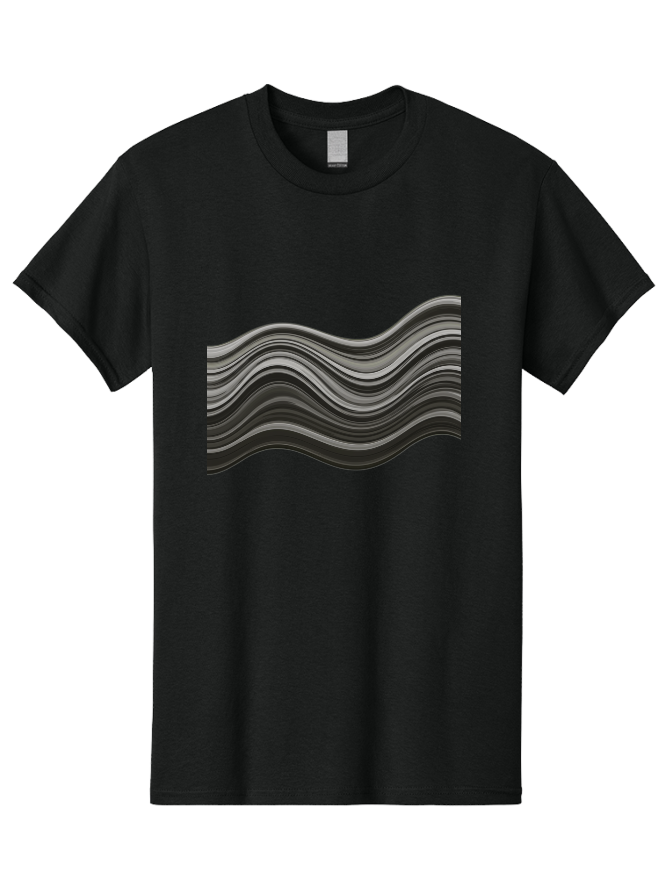 Wavy-Lines Men'S Graphic Tee, 100% Cotton, Comfortable Casual Summer Wear, Machine Washable, Vintage Camera, Old Camera, Antique Camera, Black Camera, Classic Photography, Photography Equipment, Nostalgic Device, Film Camera, Camera Art Ban969 6
